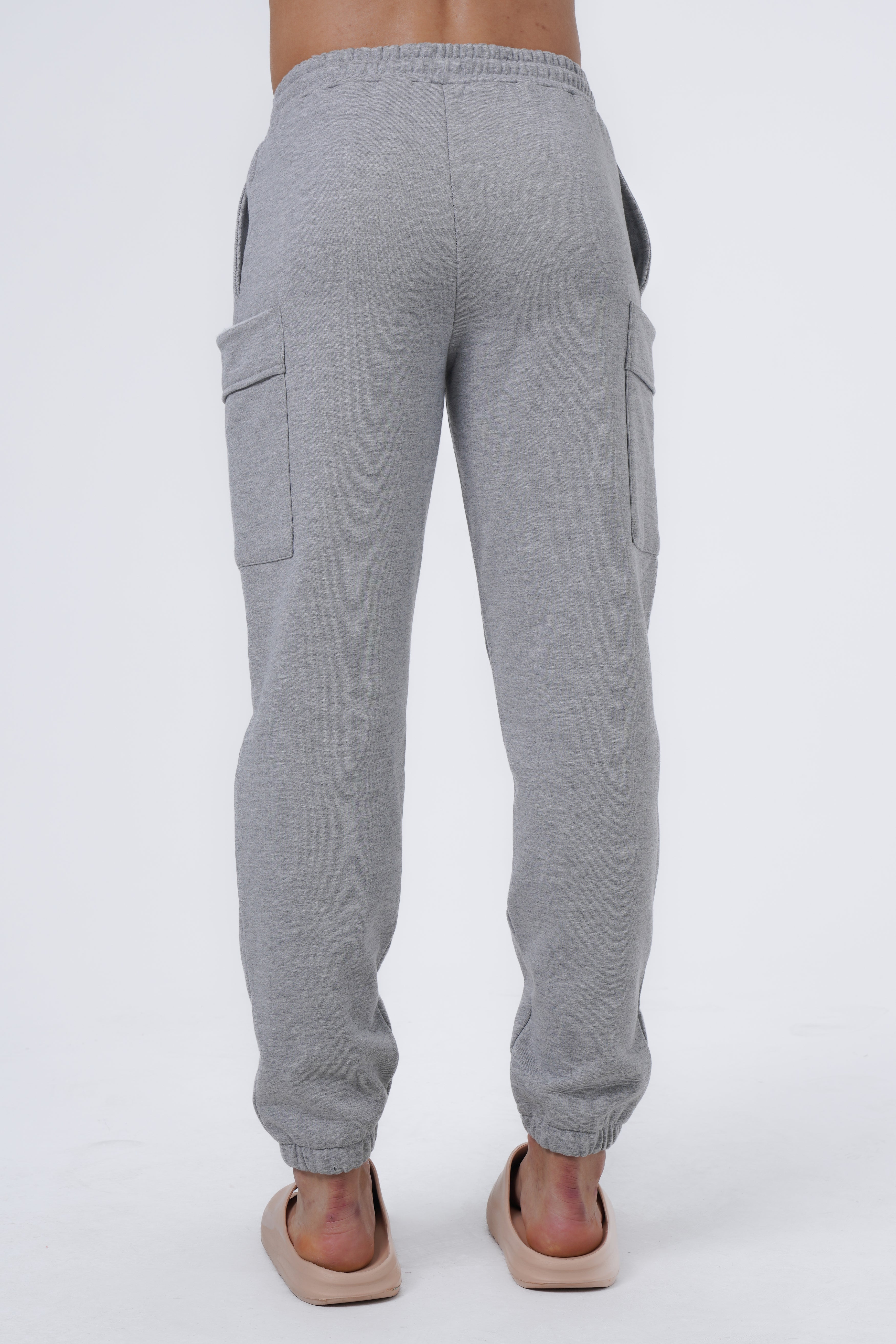 gray melange jogger