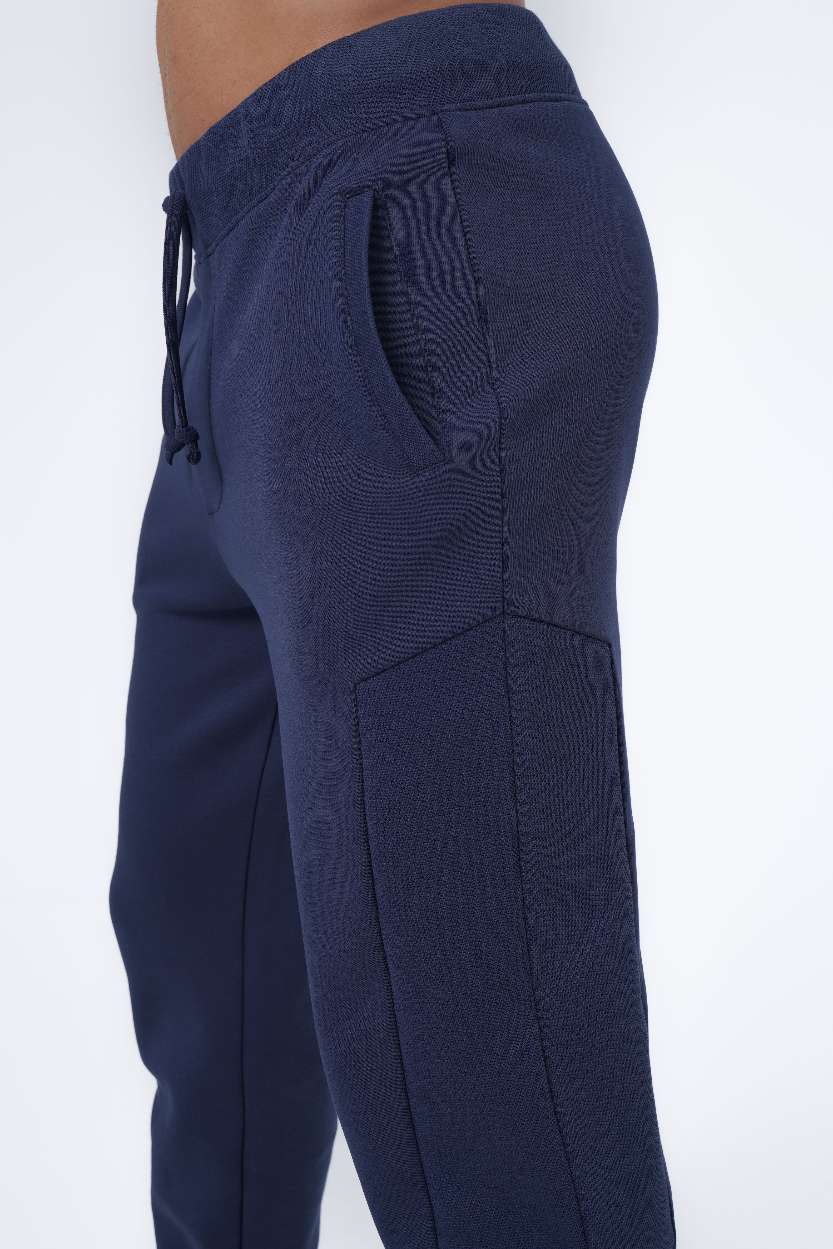 half zip polo and jogger set