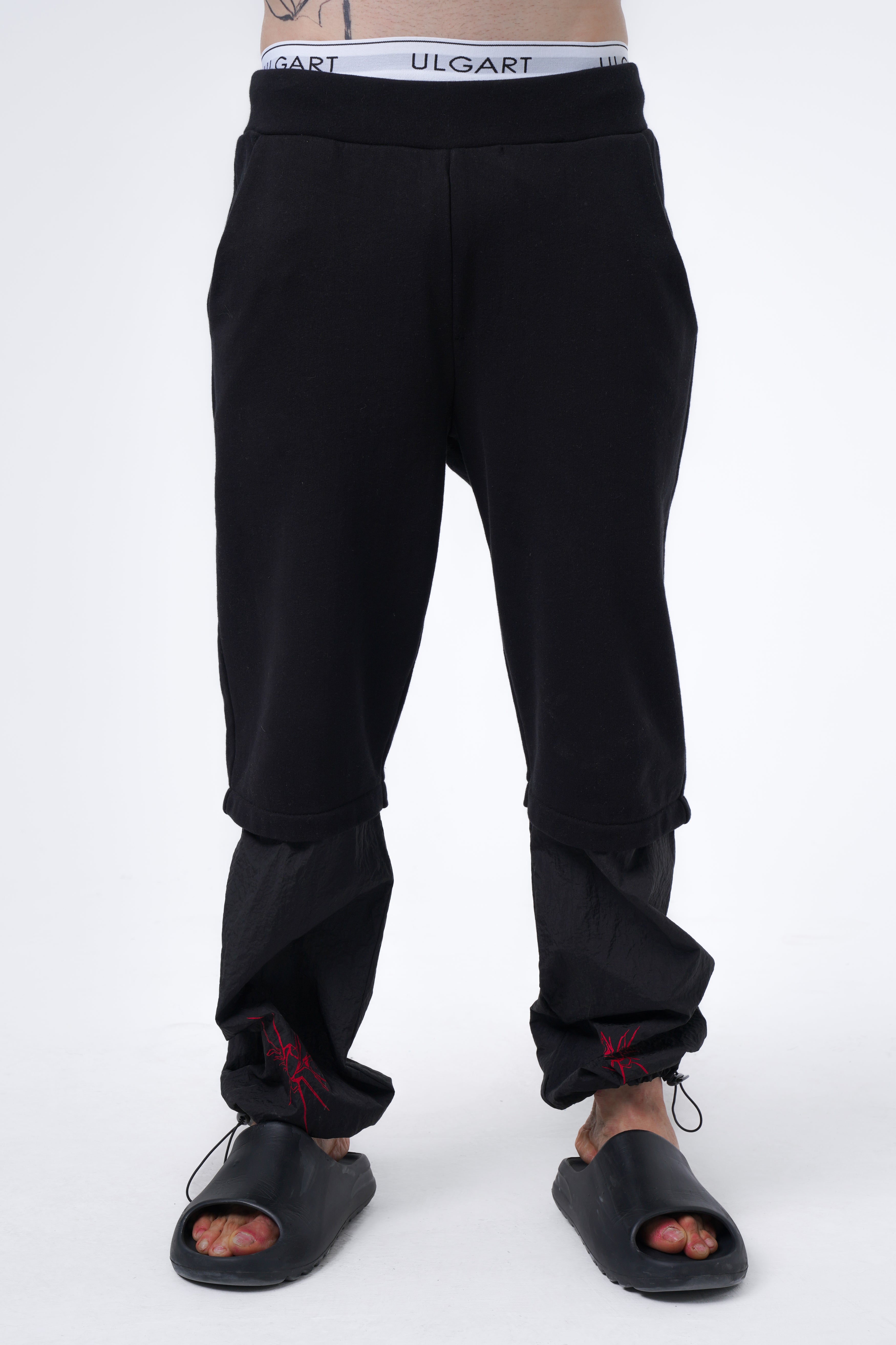 spider detailed jogger