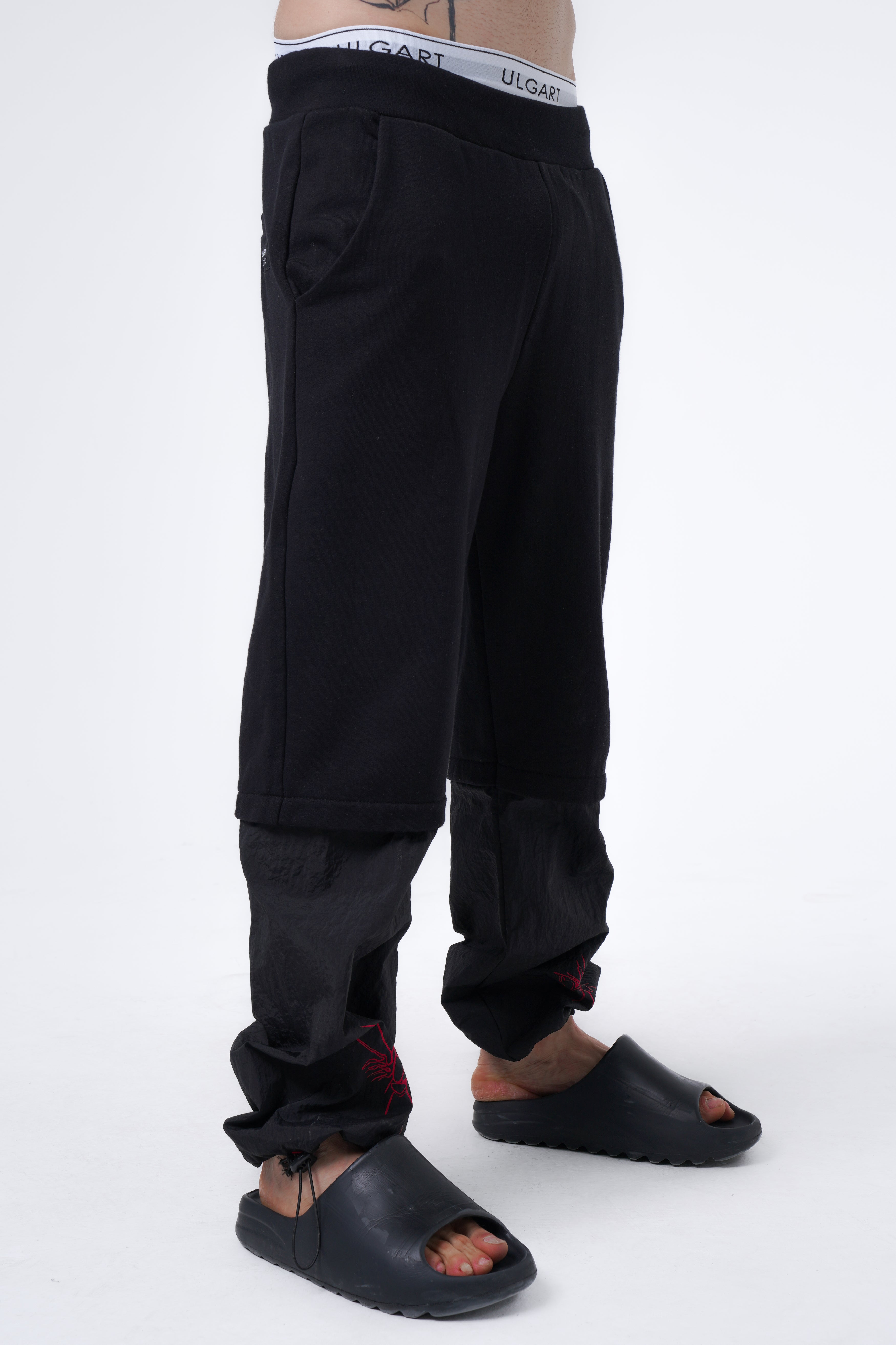 spider detailed jogger
