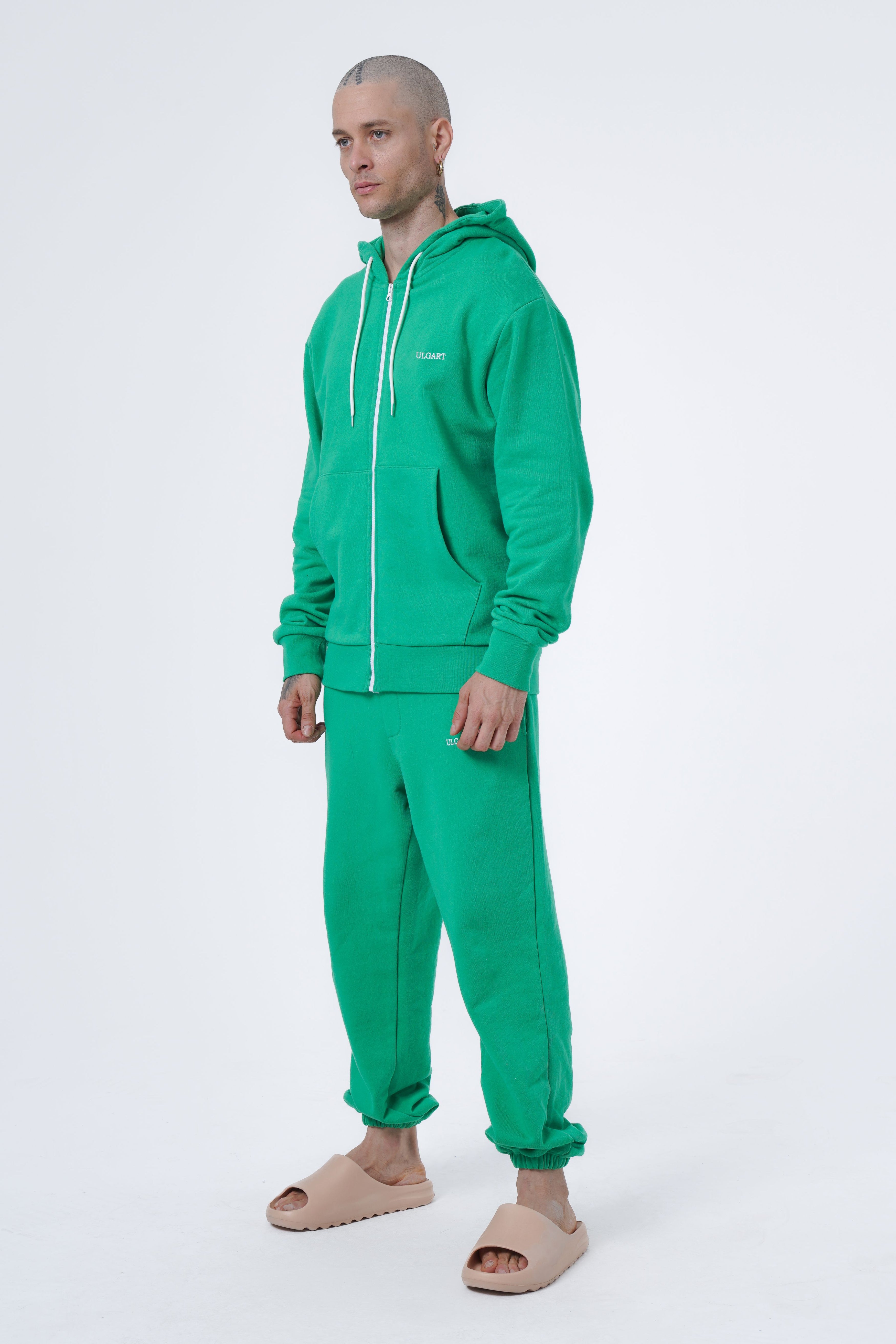 Basic-Hoodie mit Reißverschluss