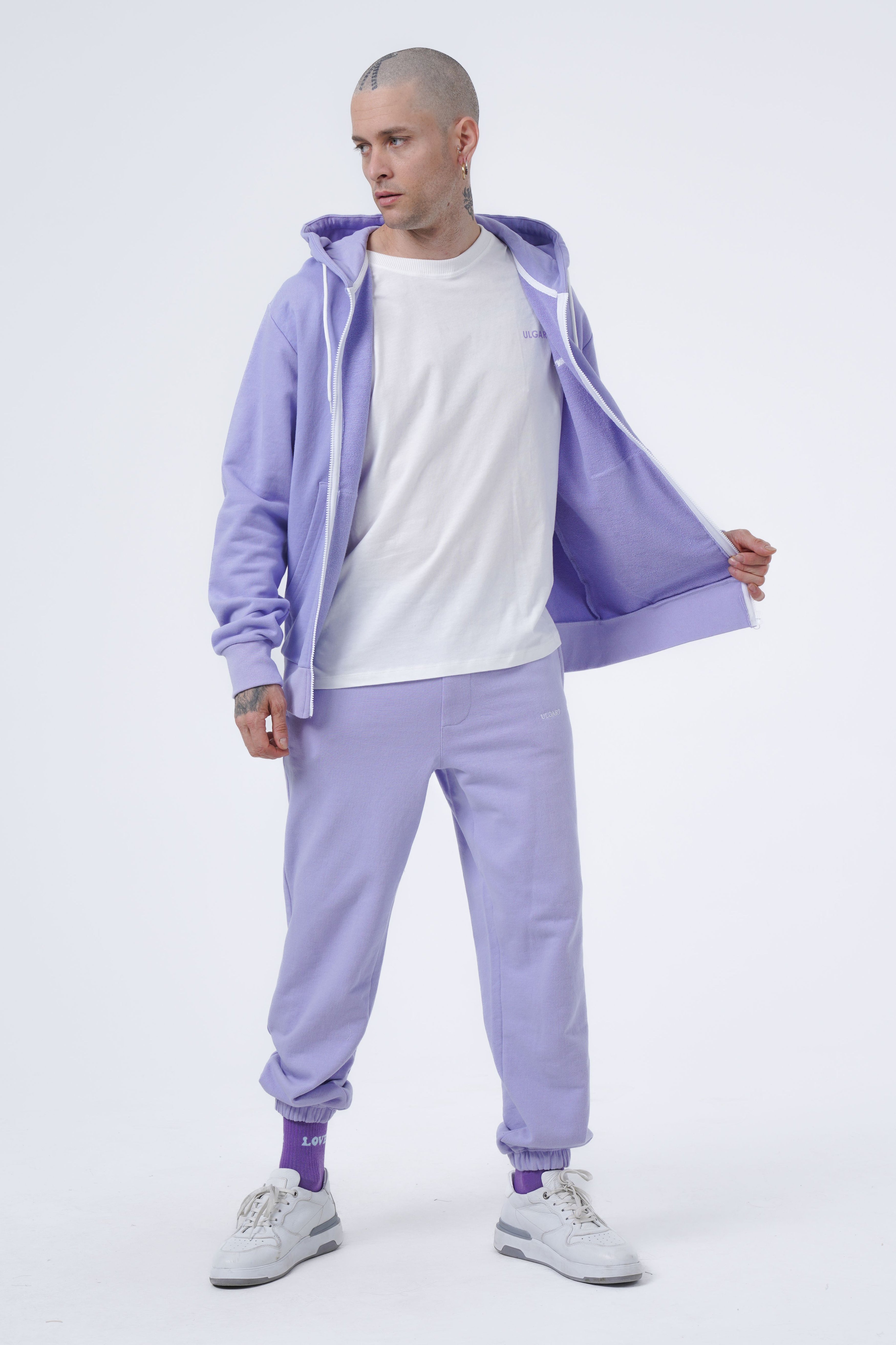 Basic-Hoodie mit Reißverschluss