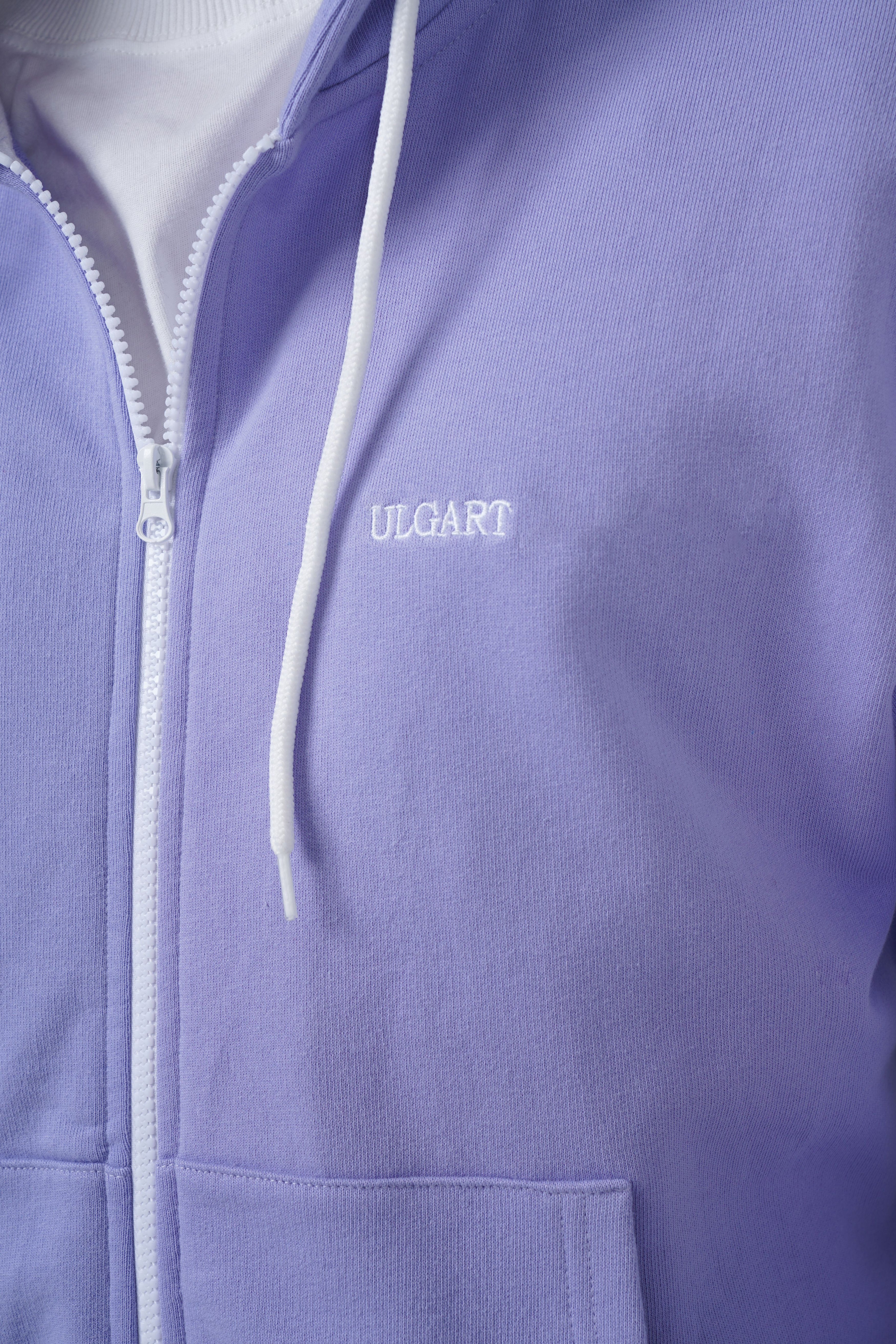 Basic-Hoodie mit Reißverschluss