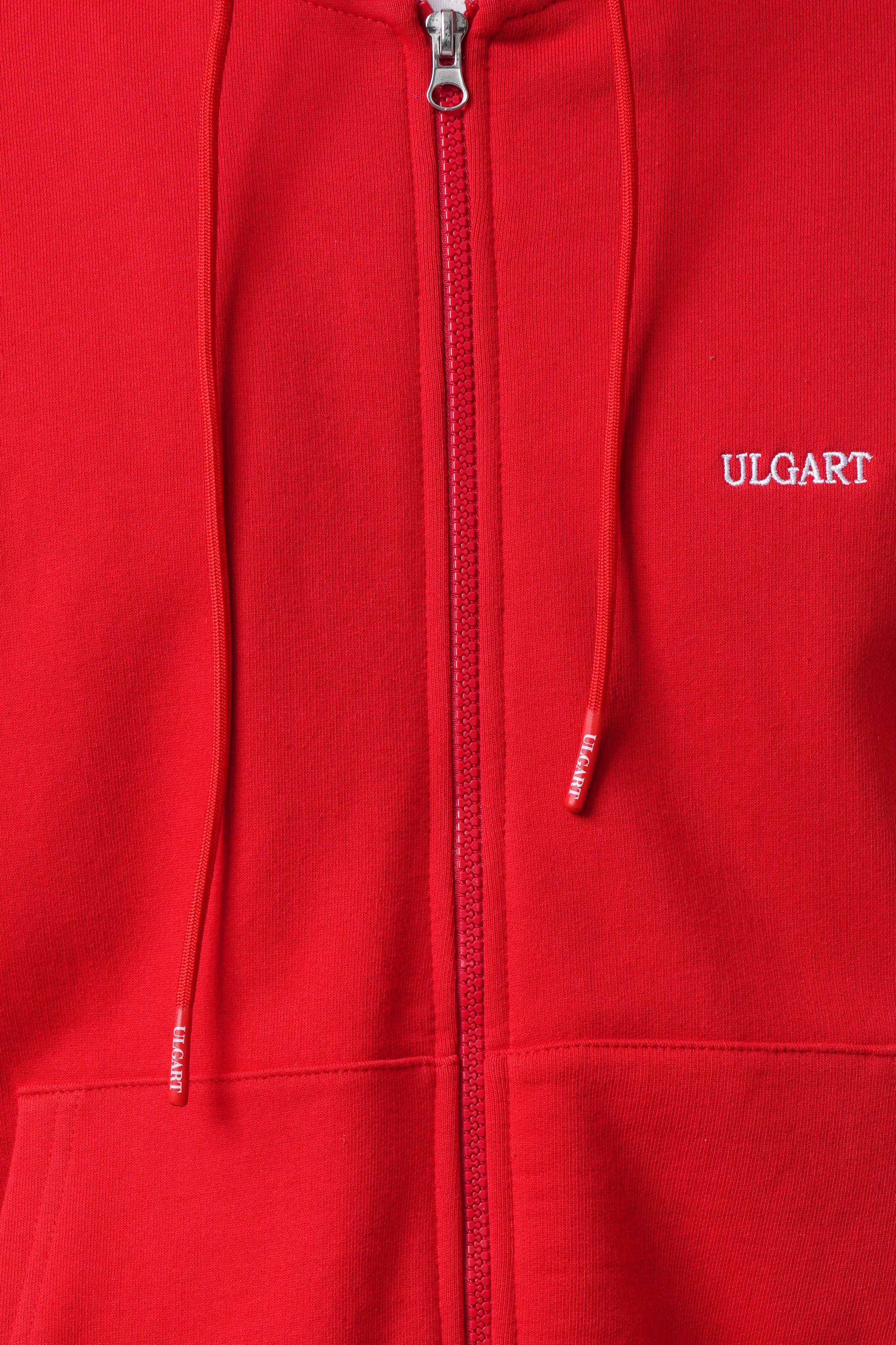Basic-Hoodie mit Reißverschluss