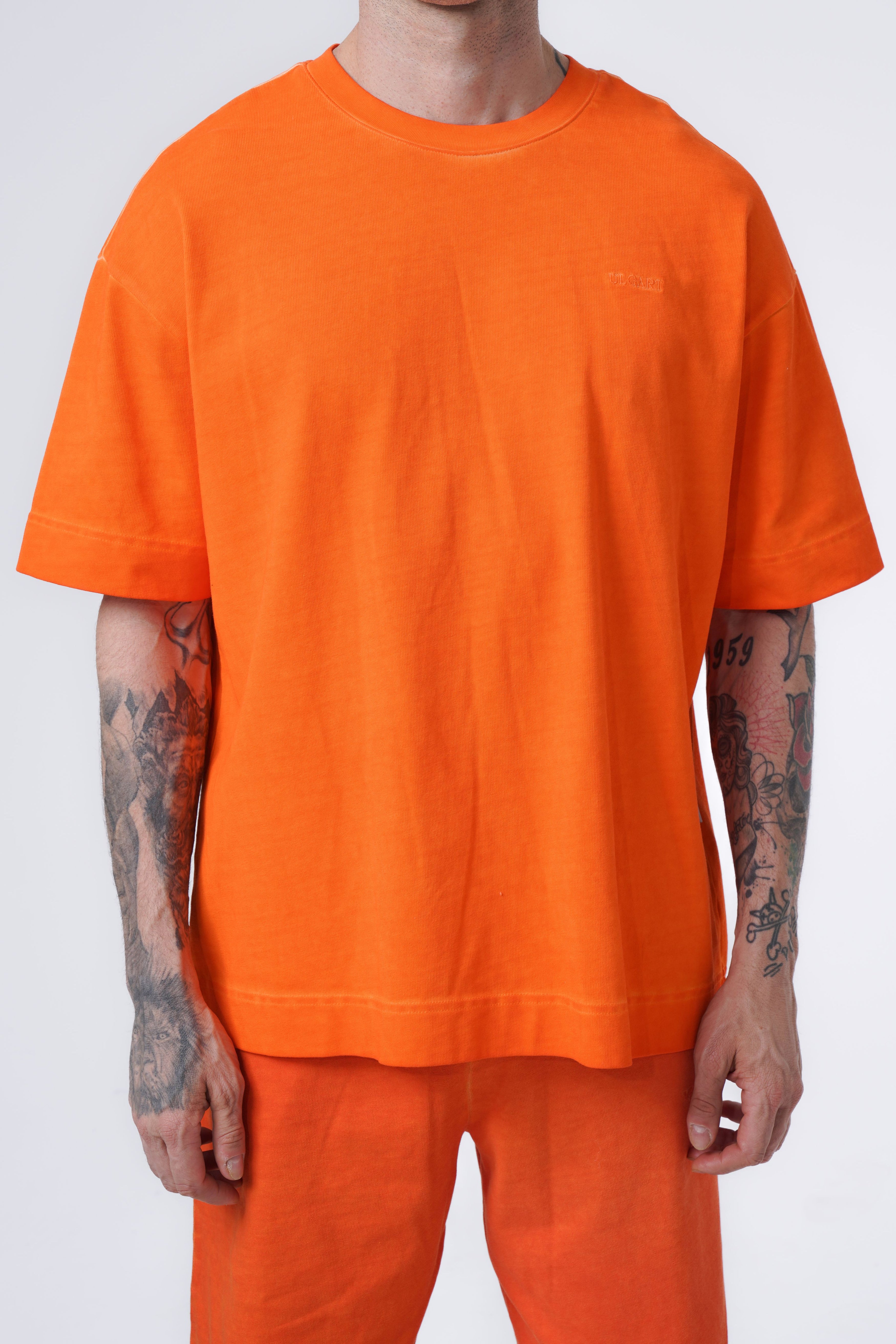 Oversize-T-Shirt mit Ölwäsche