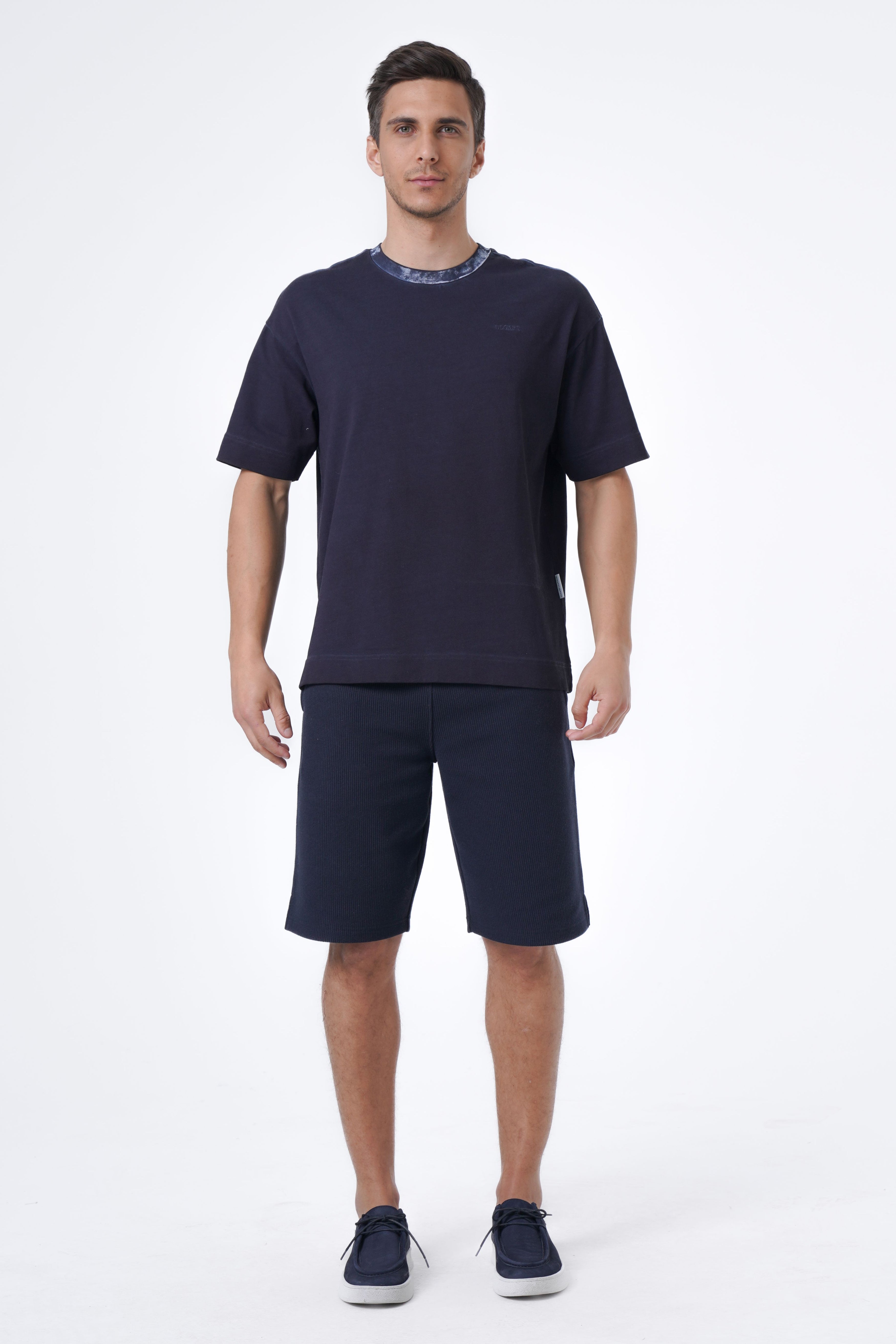 Oversize-T-Shirt mit Ölwäsche