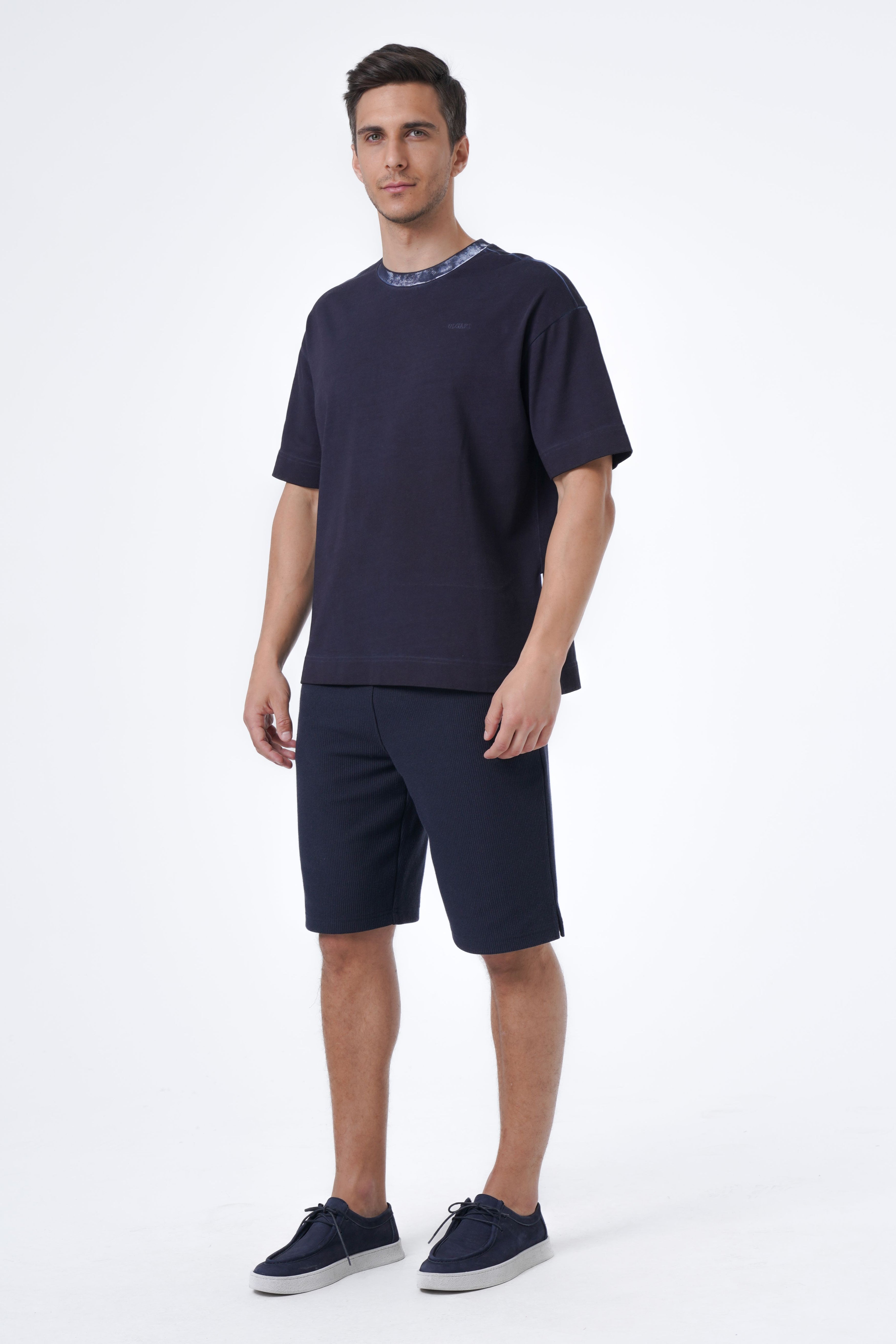 Oversize-T-Shirt mit Ölwäsche