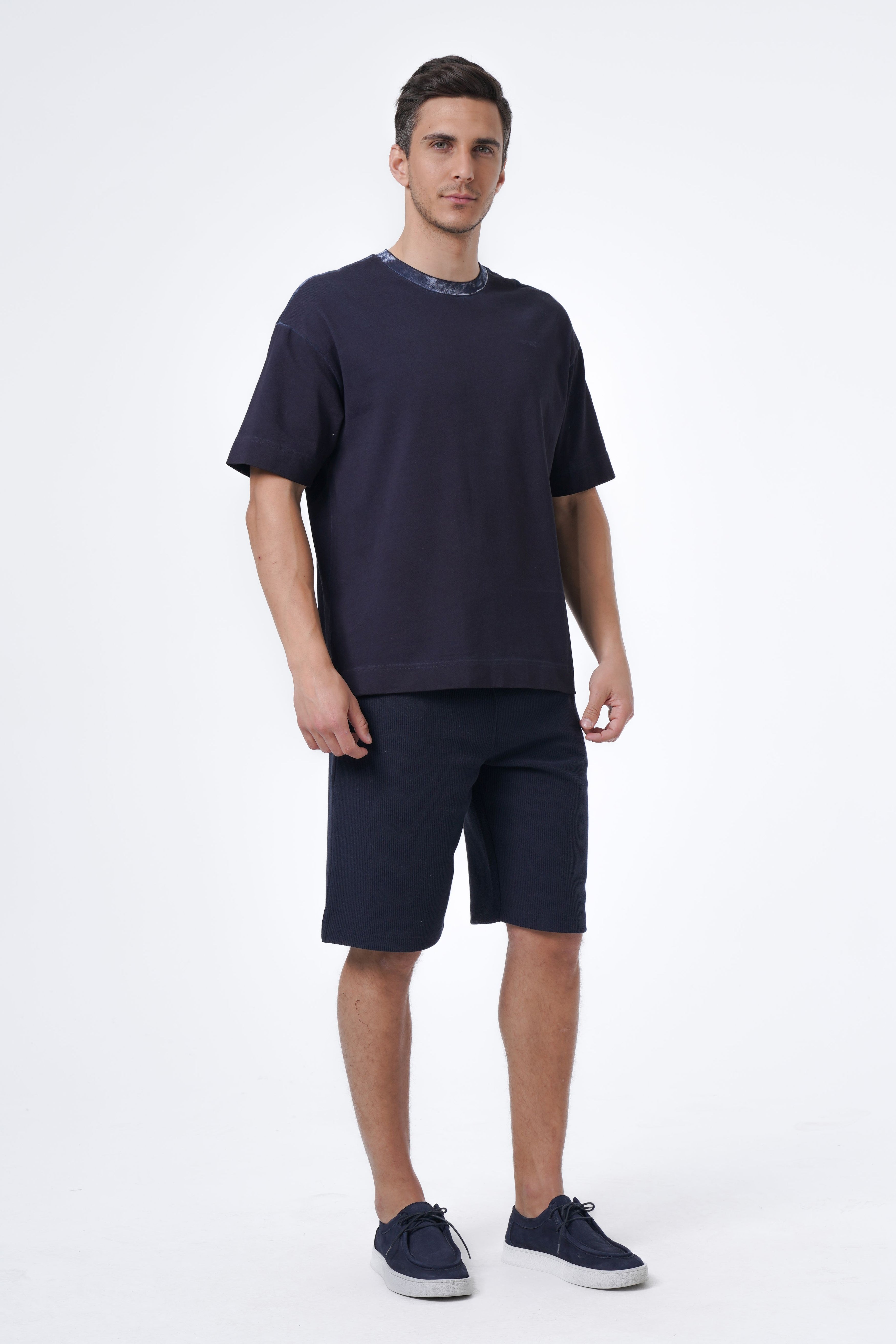 Oversize-T-Shirt mit Ölwäsche