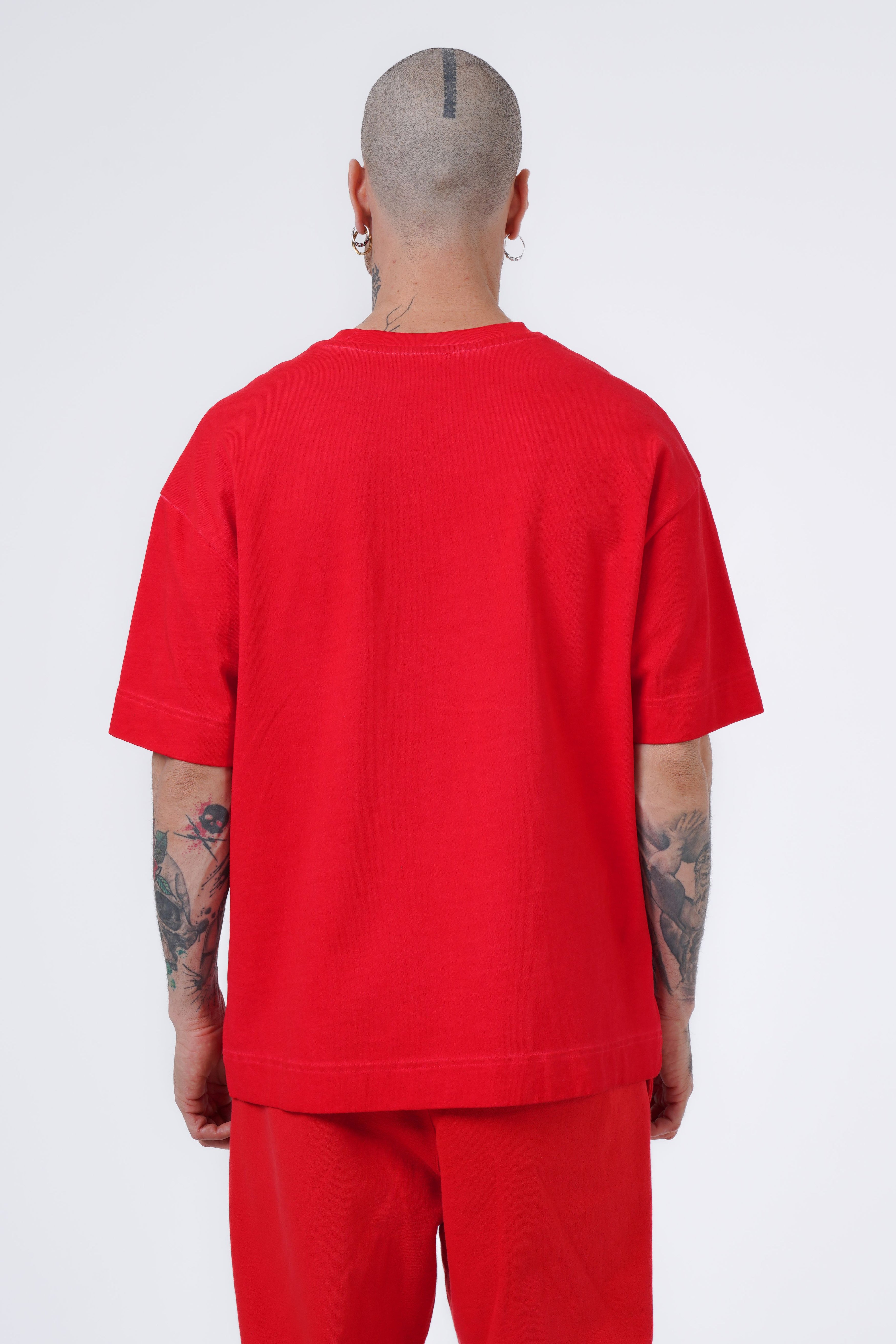 Oversize-T-Shirt mit Ölwäsche