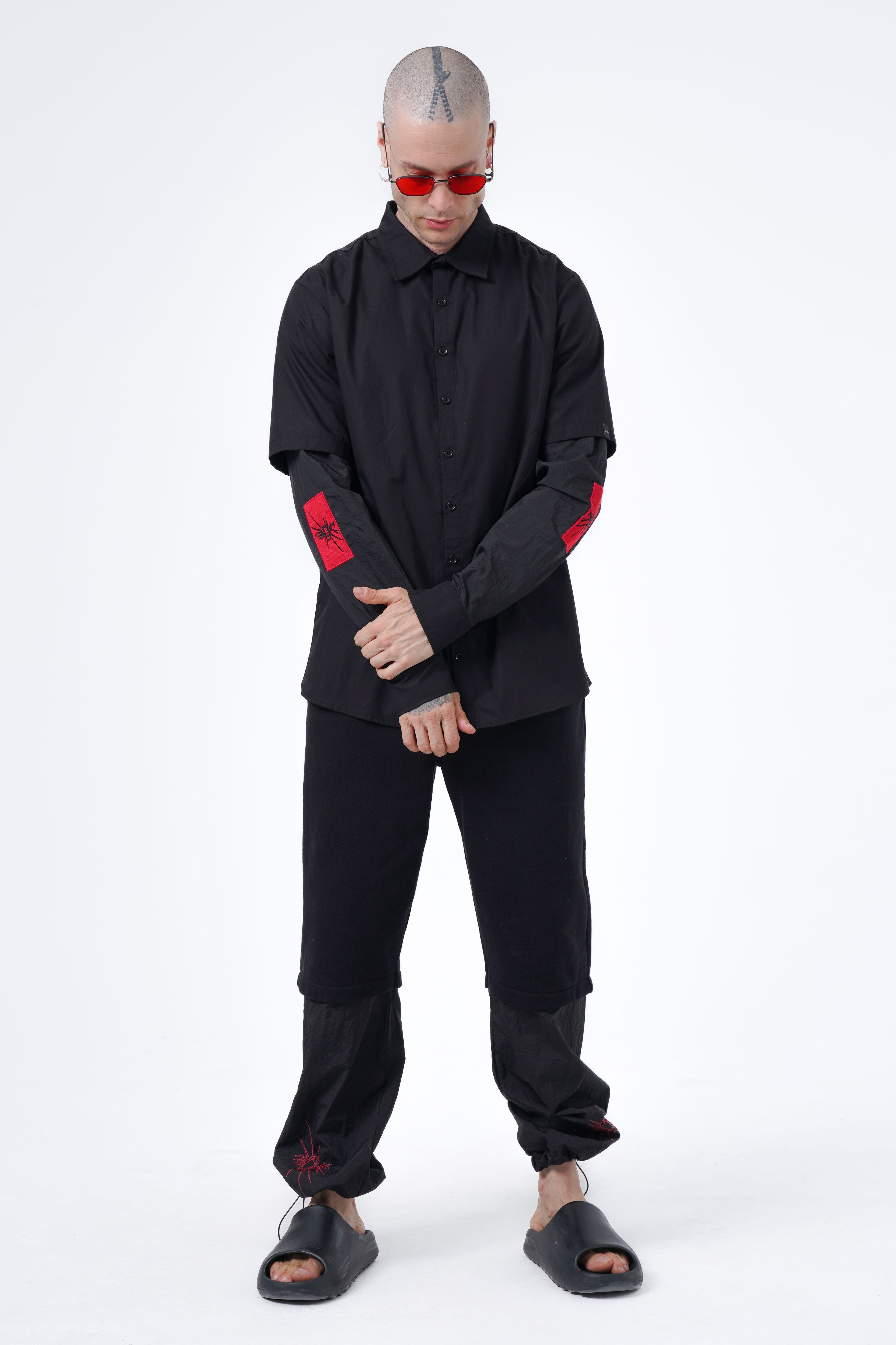 spider detailed shirt