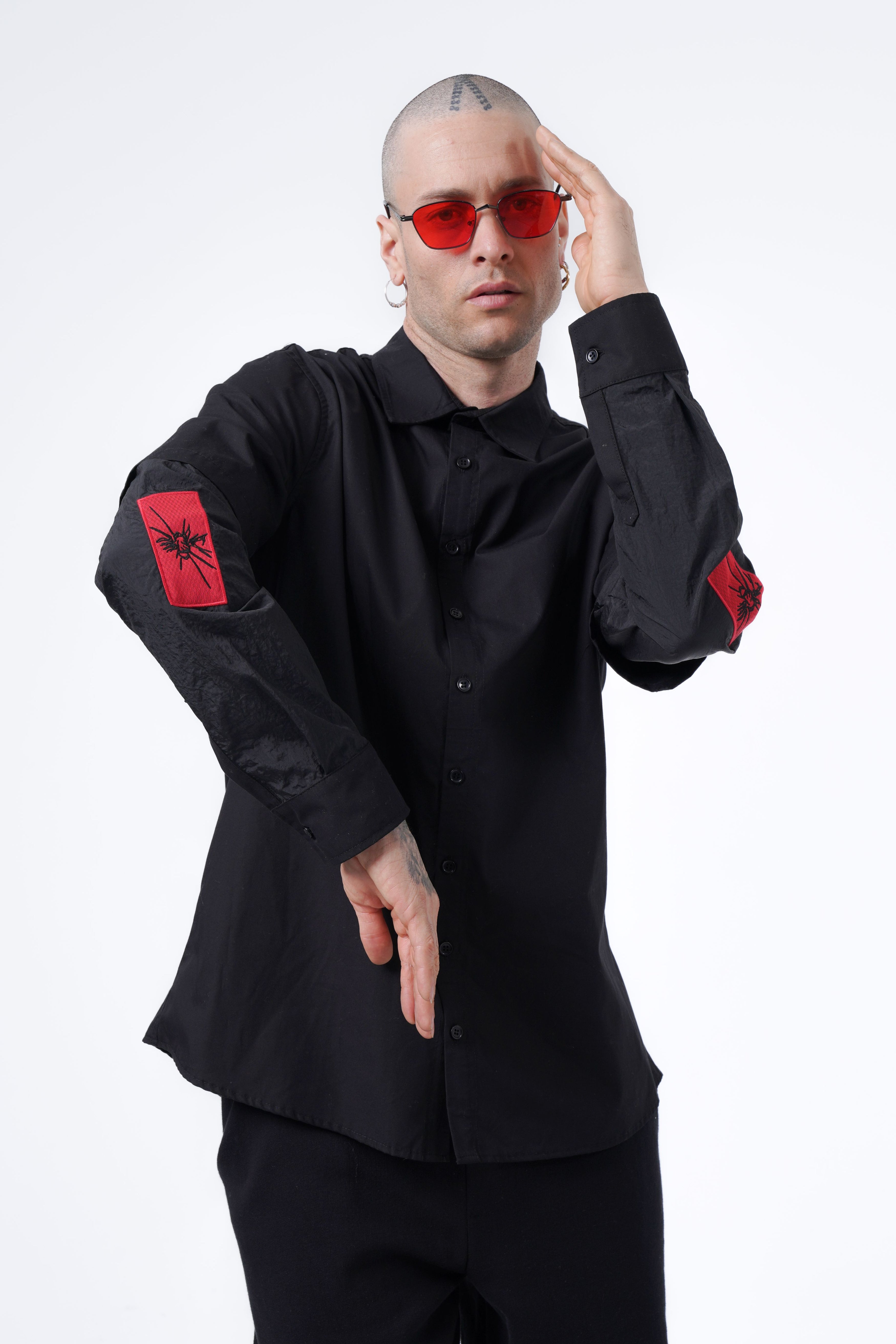 spider detailed shirt