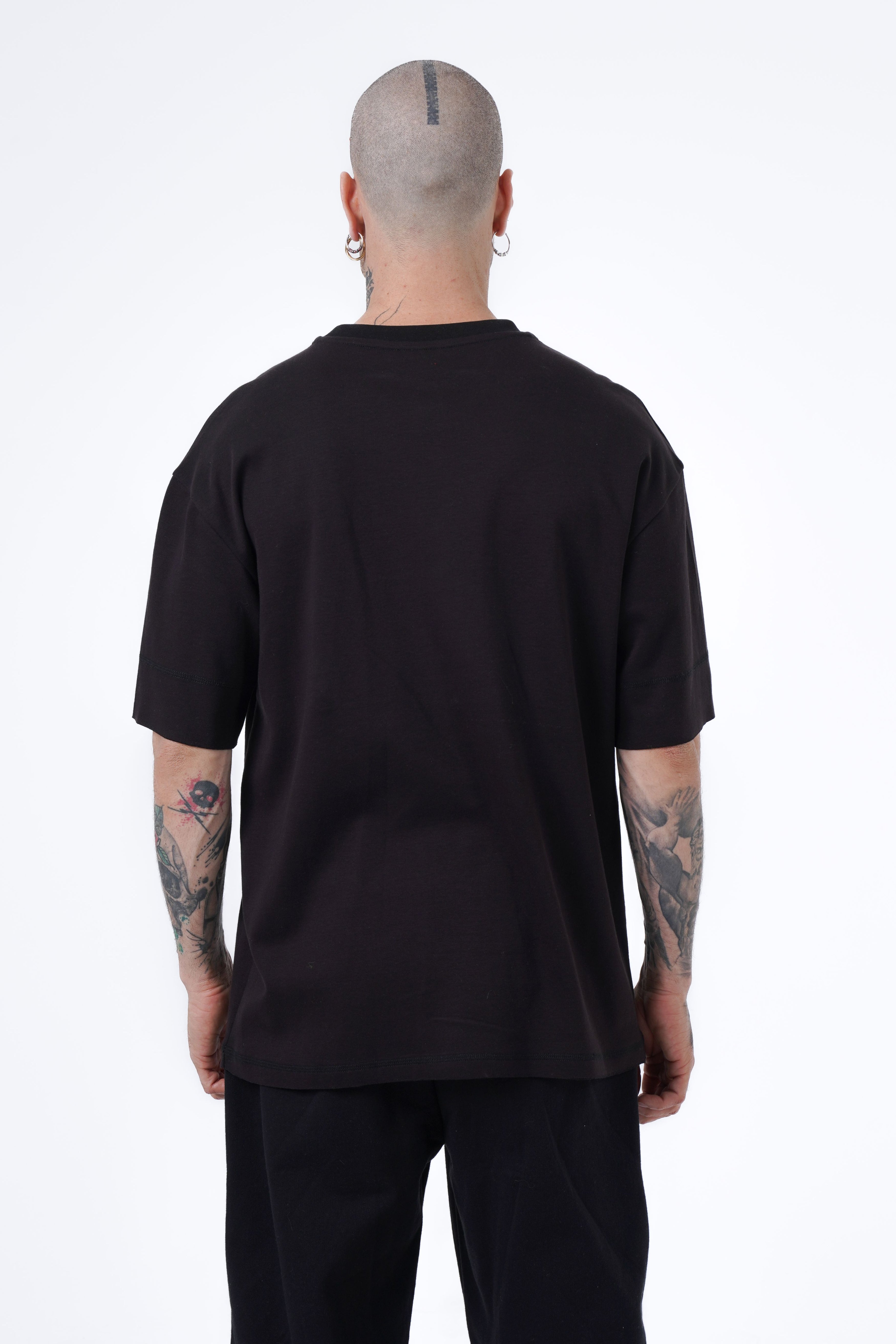 spider detailed oversize tshirt
