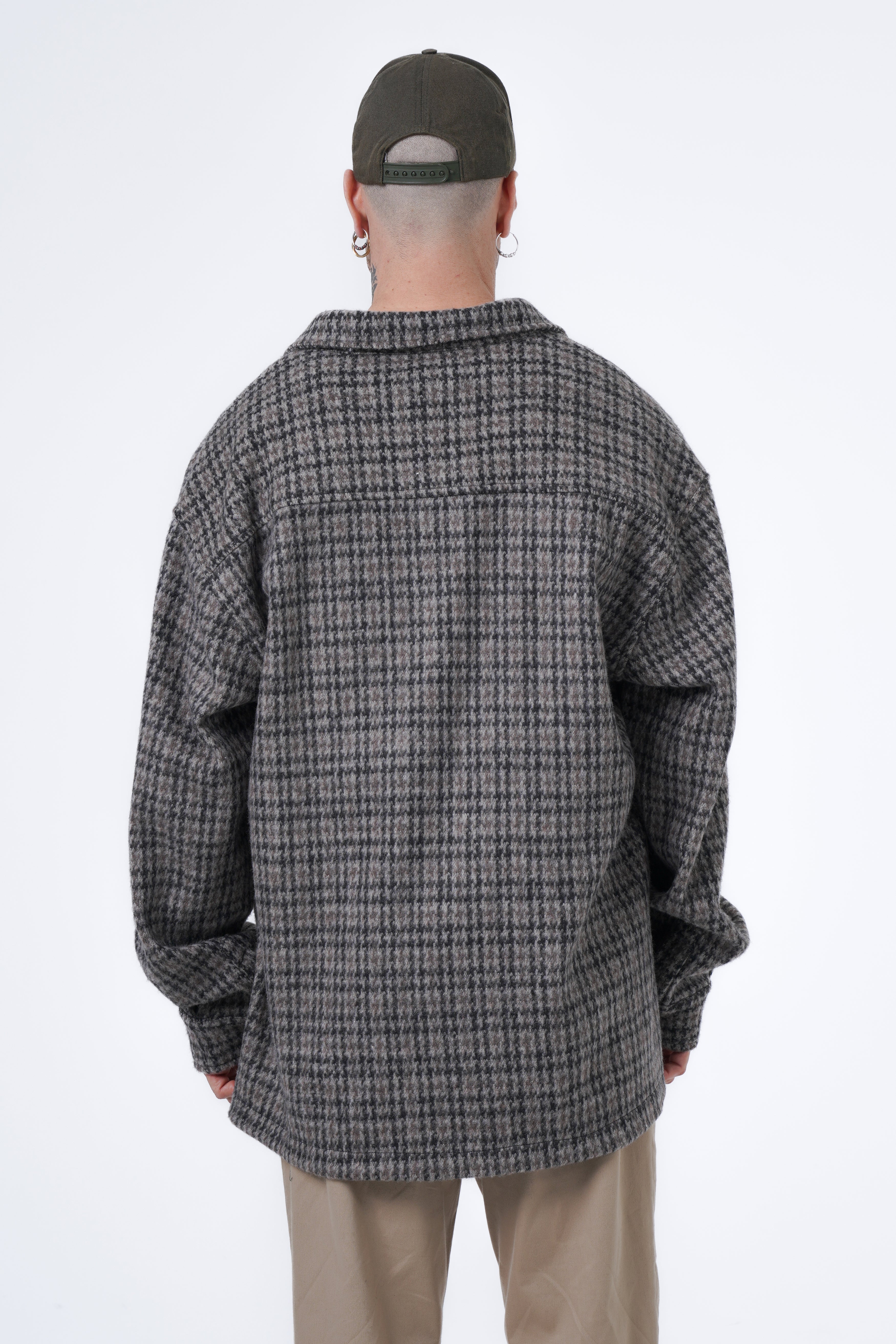 jacket with wool fabric
