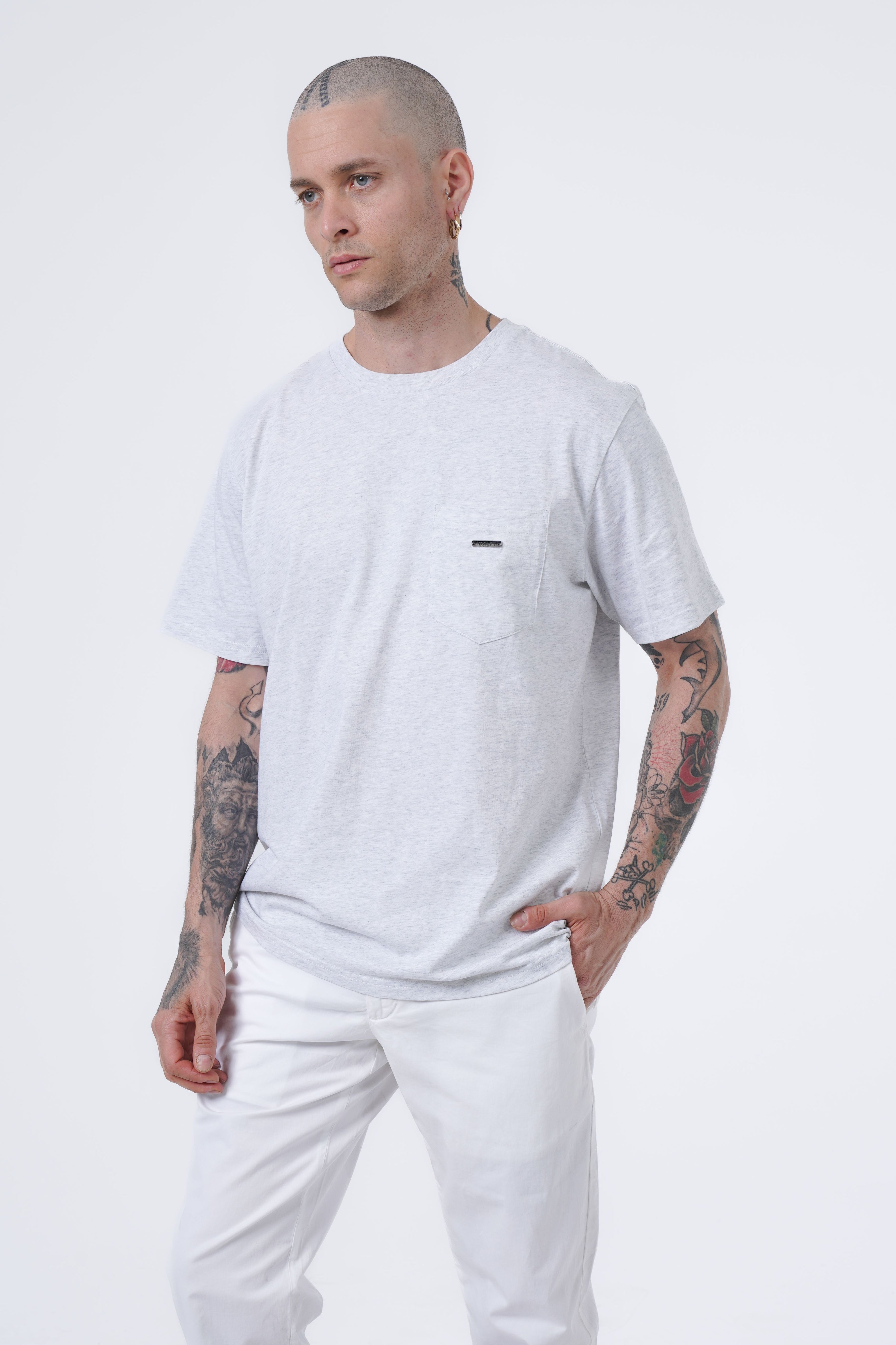 basic tshirt with pocket detail