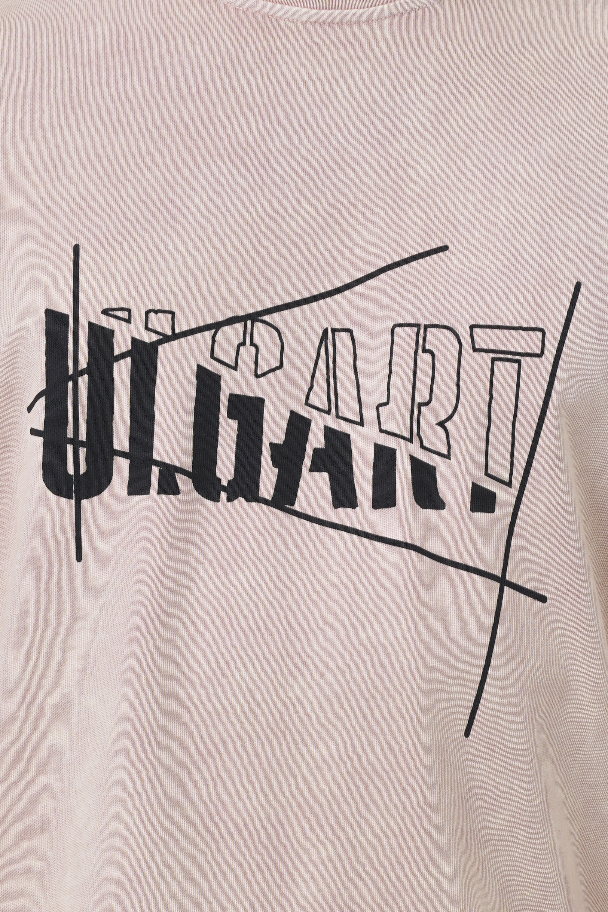 Acid wash ulgart stand neck oversized tshirt