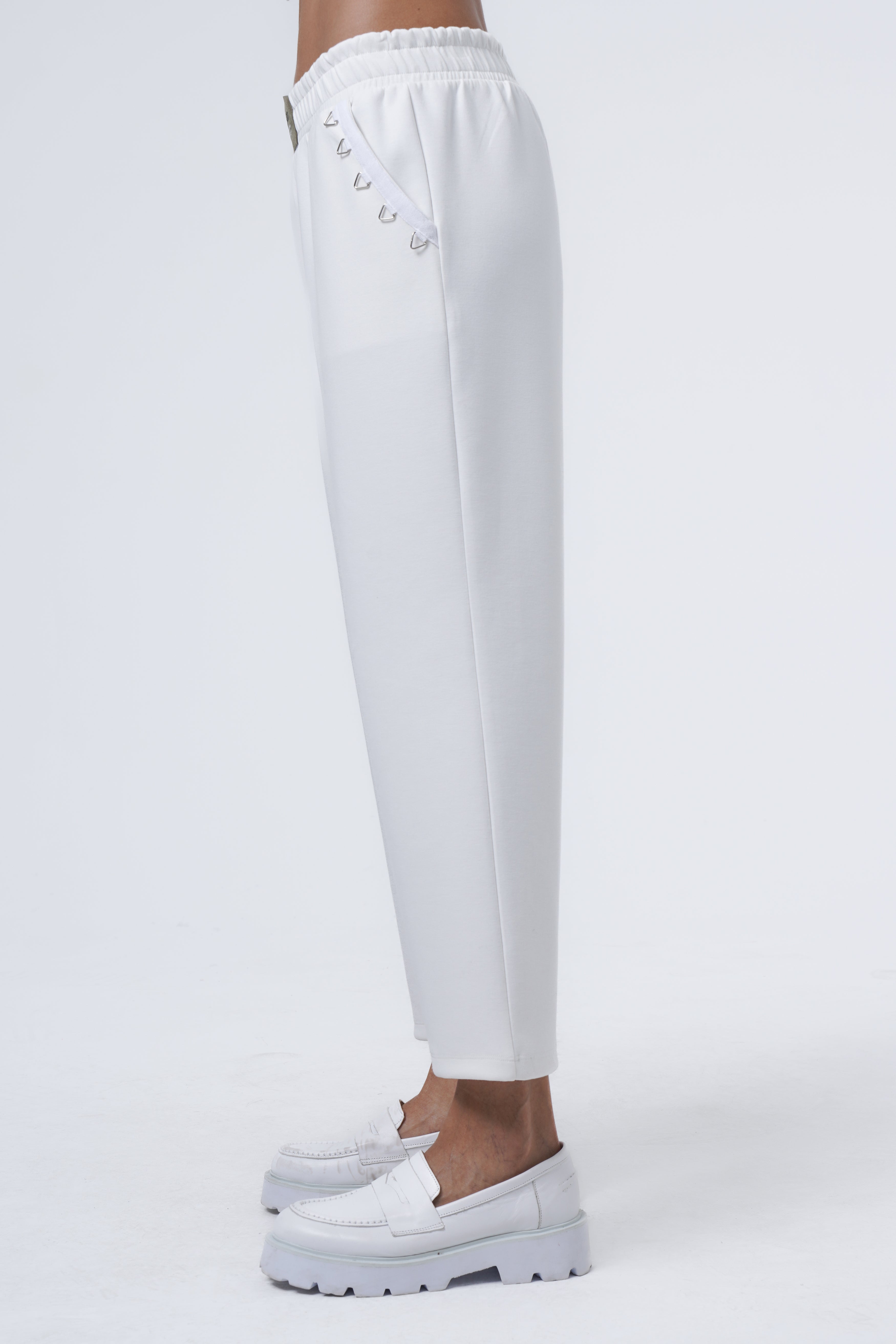 pant with metal accessories