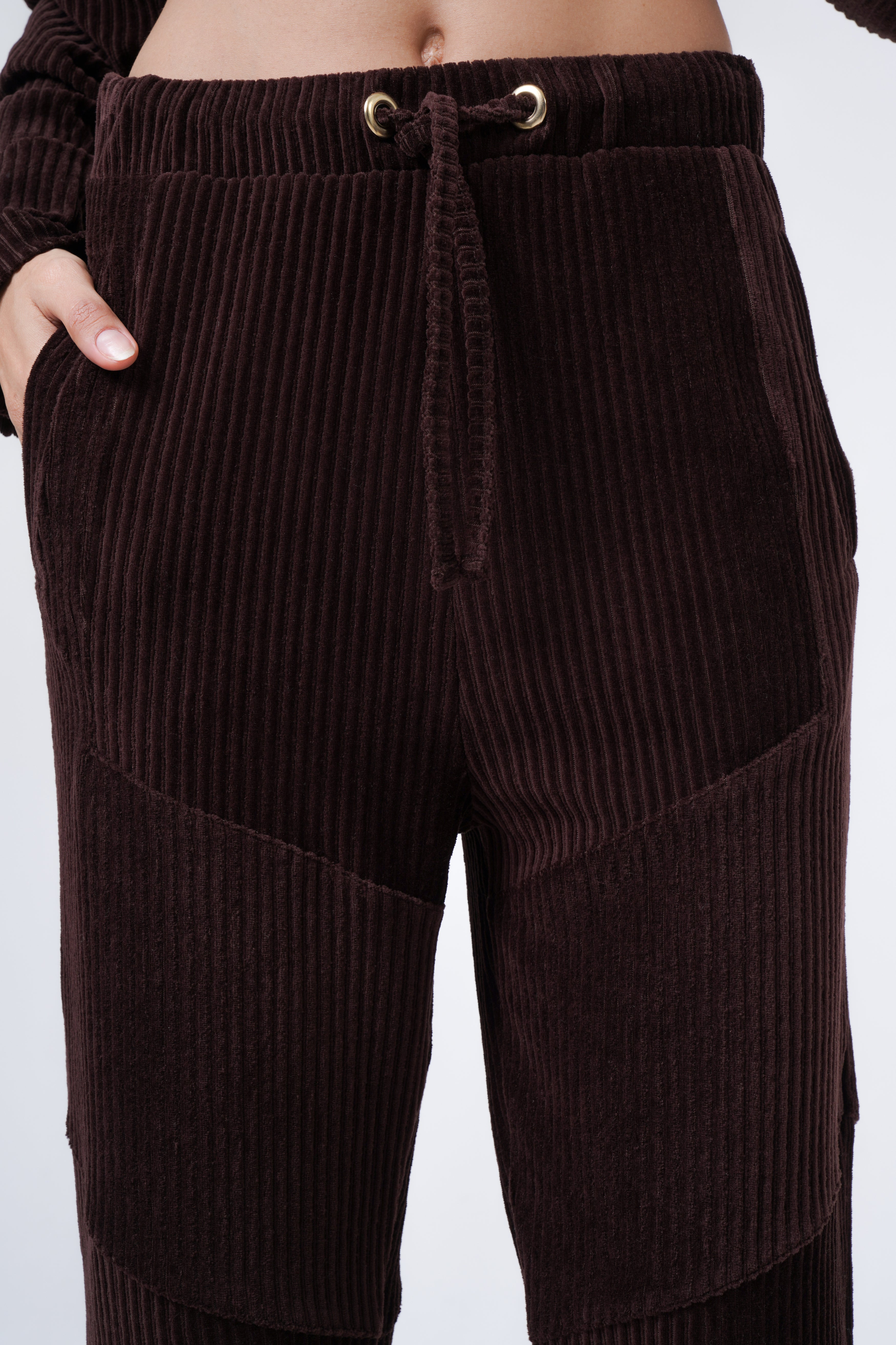 ribbed velvet set