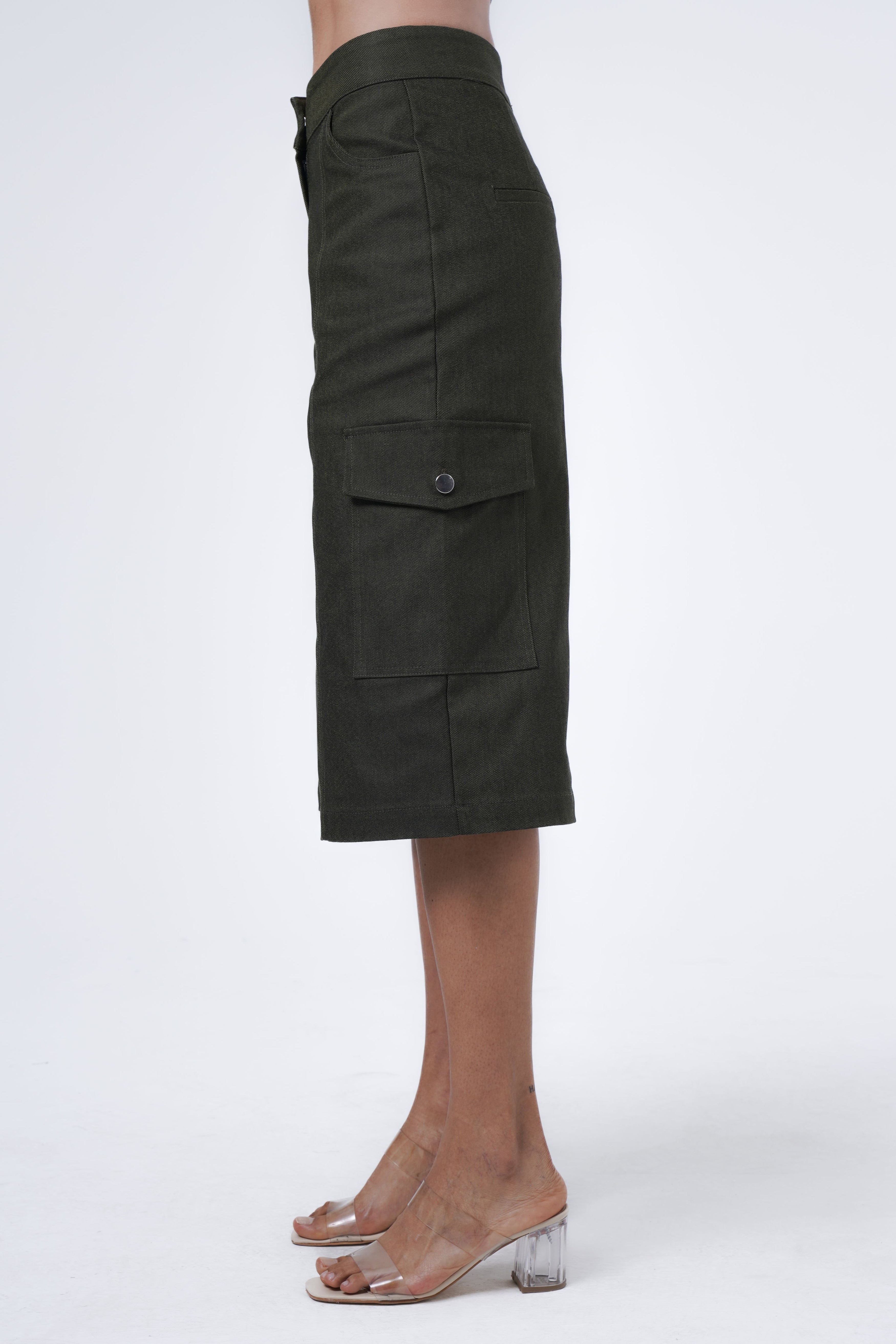 short denim trousers