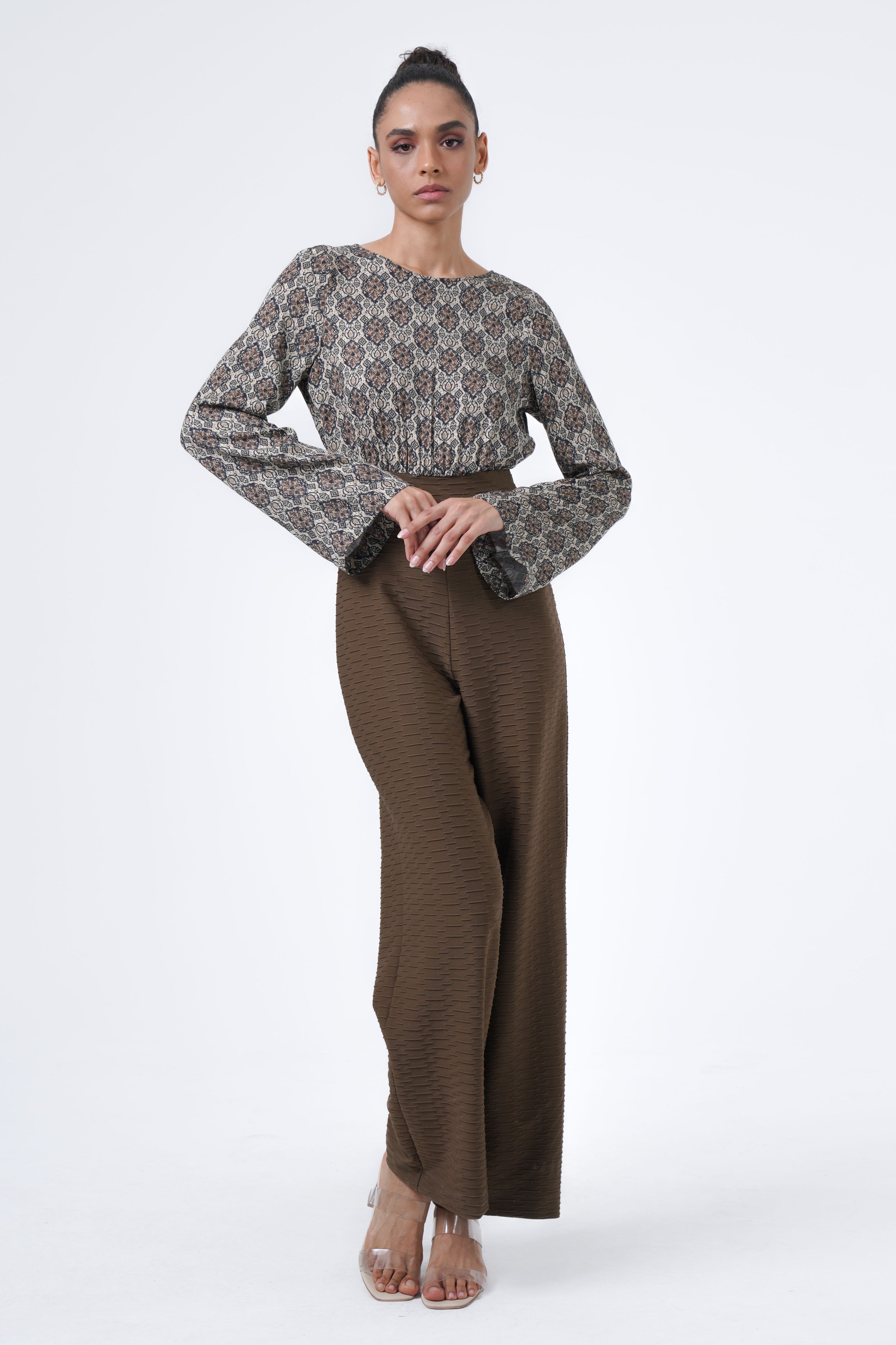 low-cut jumpsuit