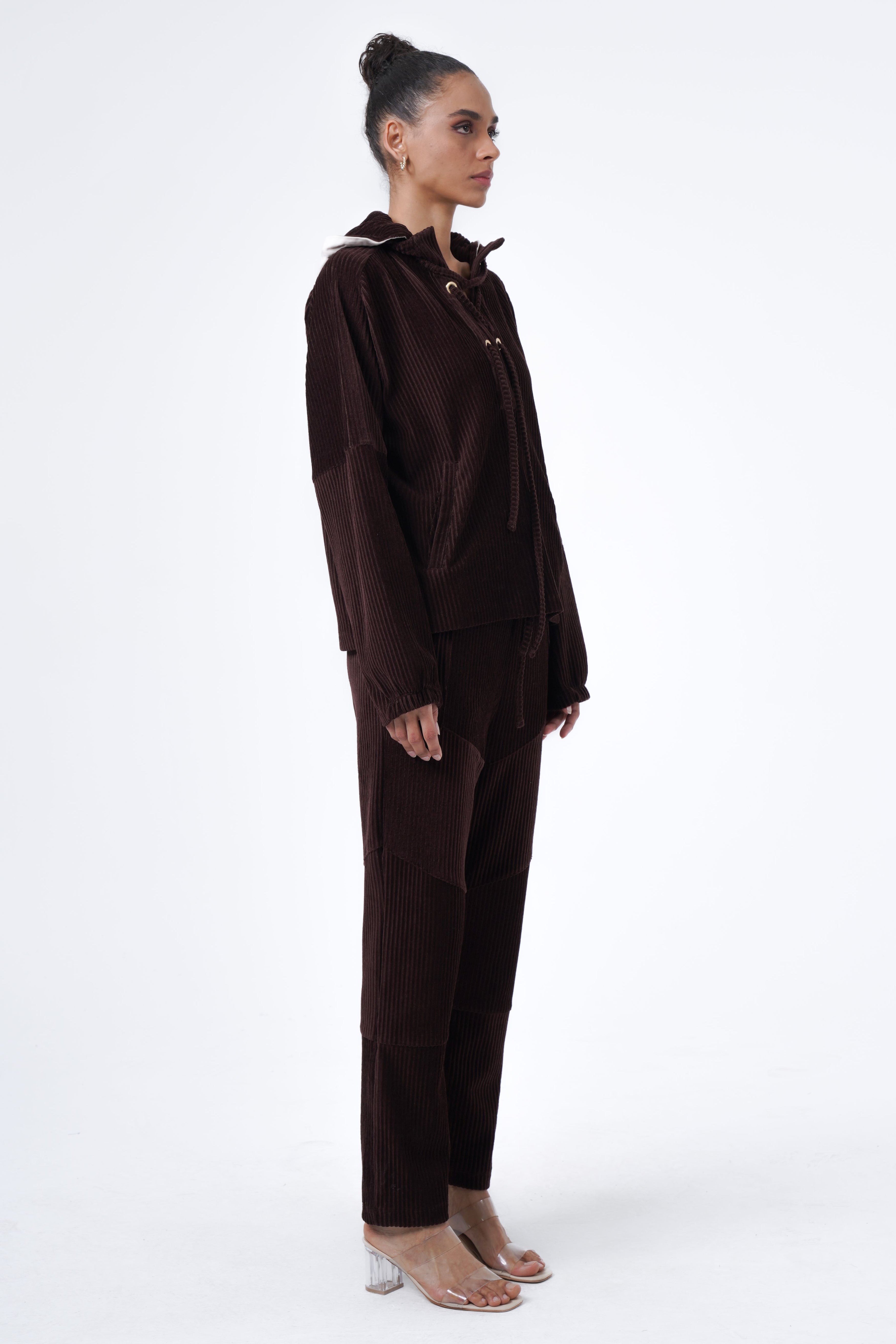 ribbed velvet set