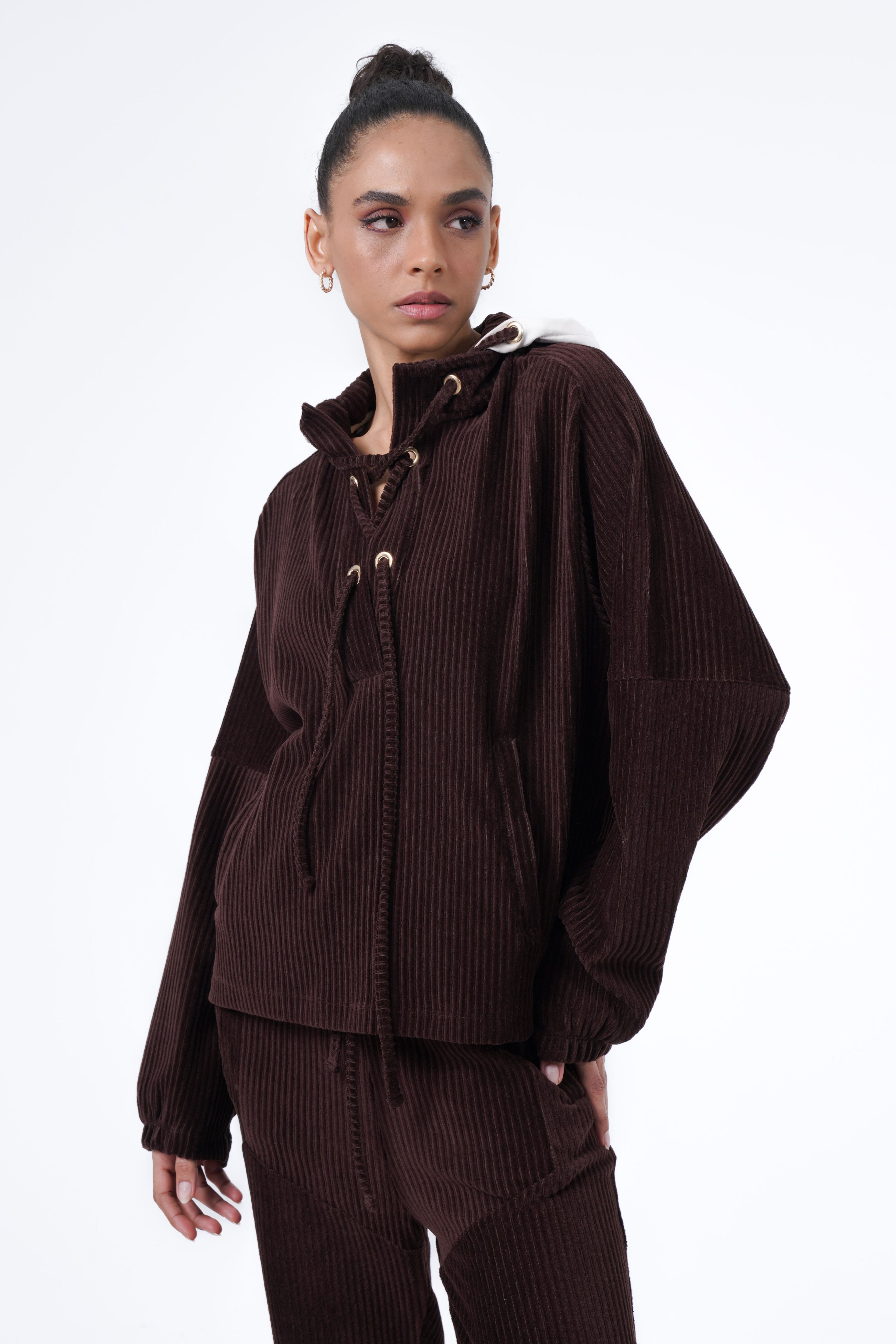 ribbed velvet set