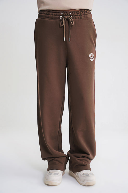 Brian Double Belt  Jogger  Brown