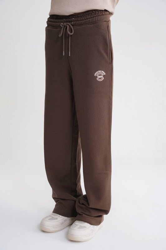 Brian Double Belt  Jogger  Brown