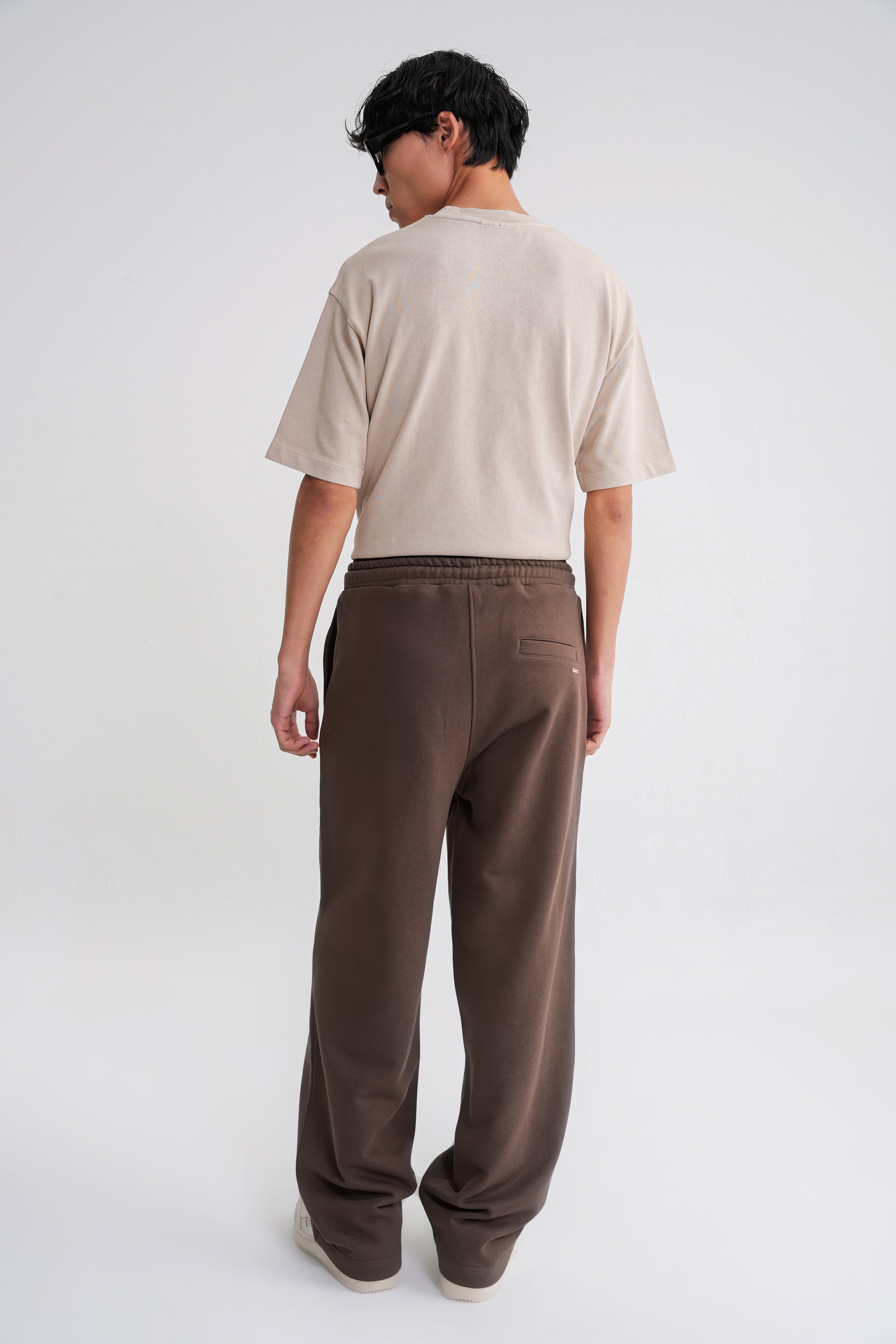 Brian Double Belt  Jogger  Brown