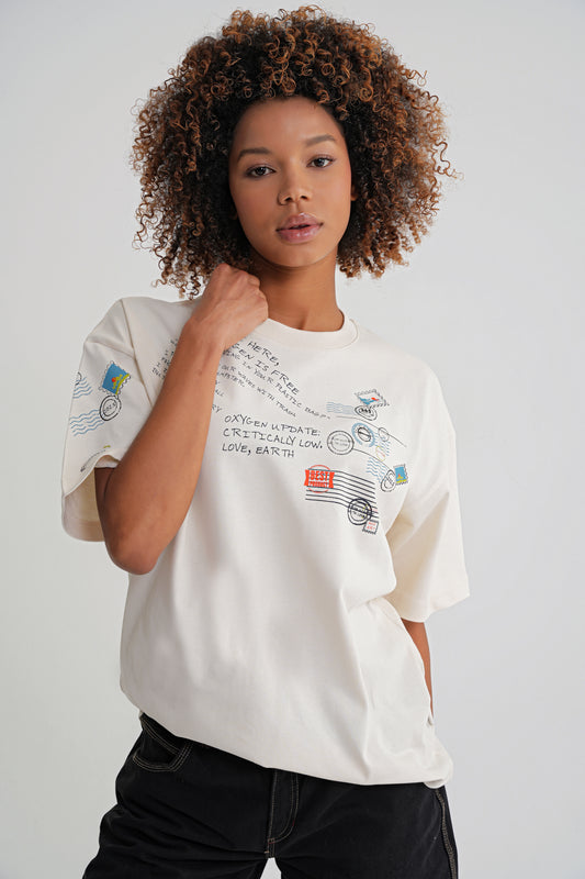 Oxygen T-shirt Off White