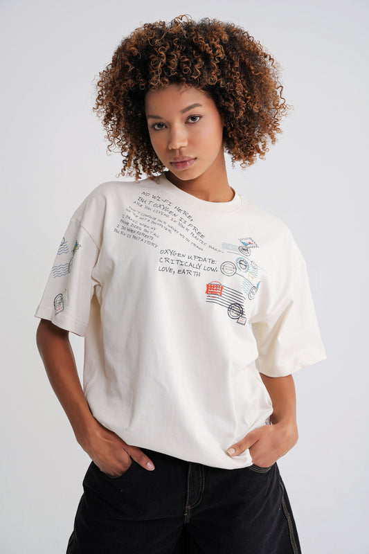 Oxygen T-shirt Off White