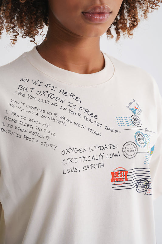 Oxygen T-shirt Off White