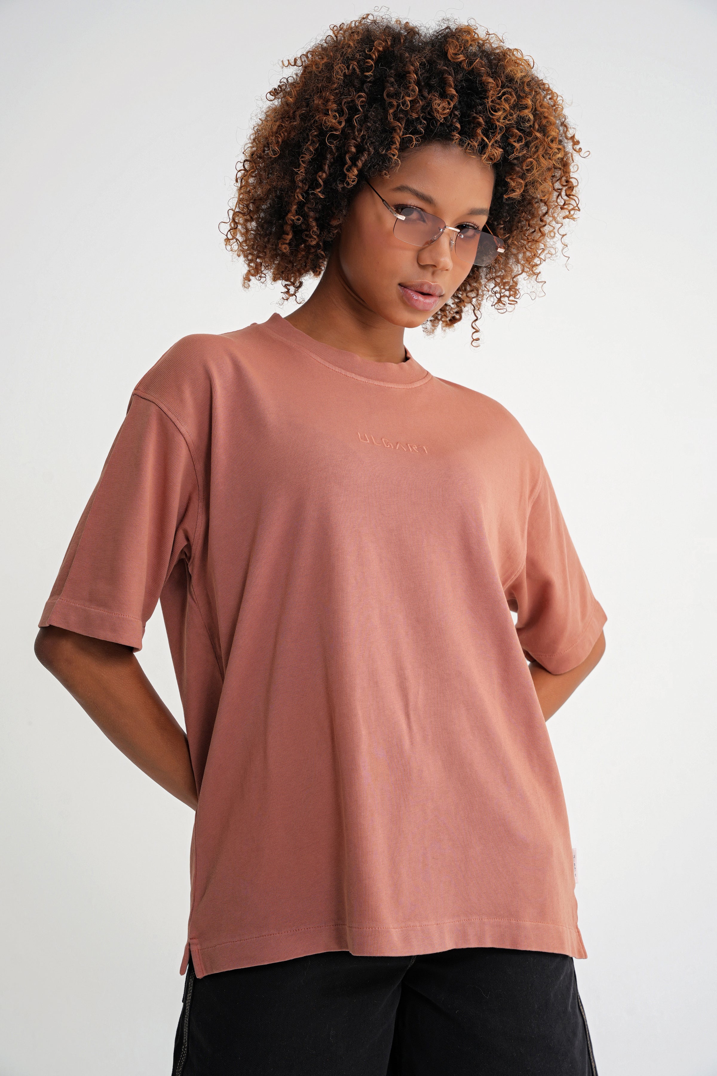Acid Wash  Unisex T-shirt Terracotta