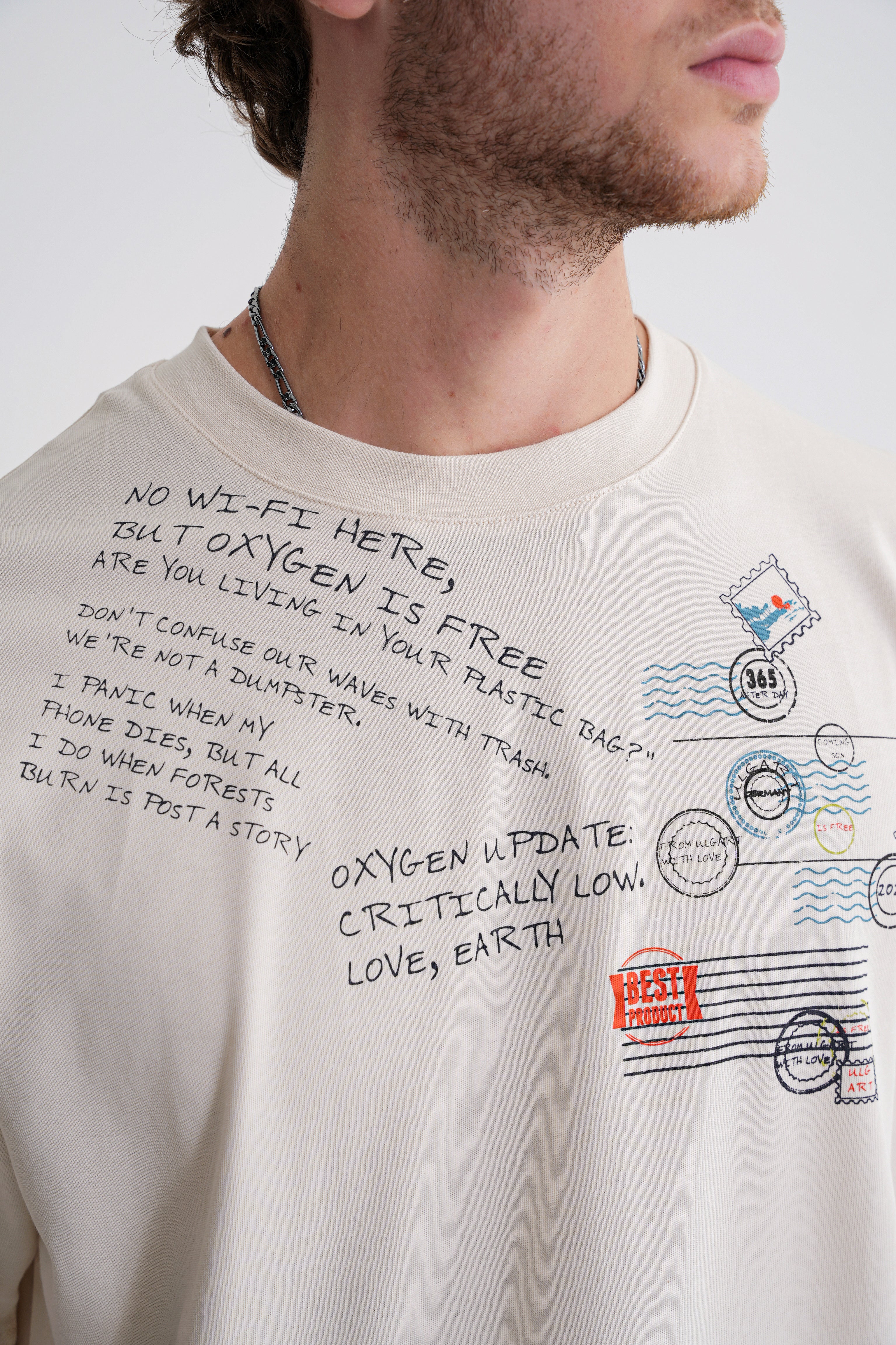 Oxygen T-shirt Off White