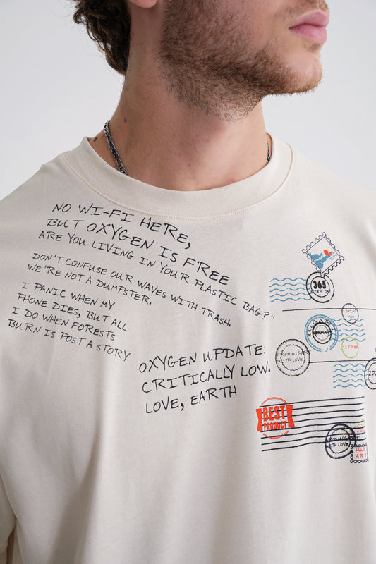 Oxygen T-shirt Off White