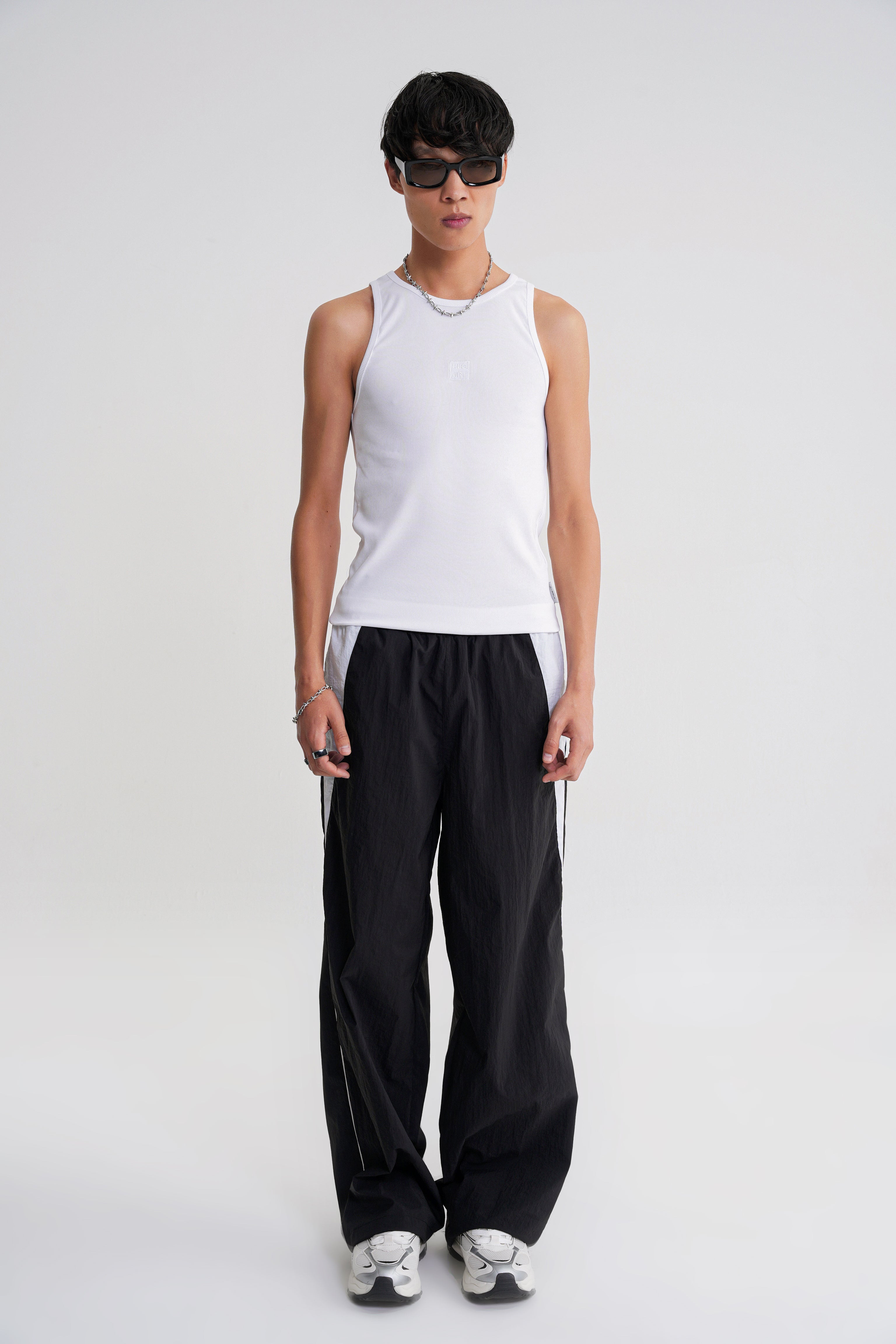 Eric  Rib  Tanktop  White