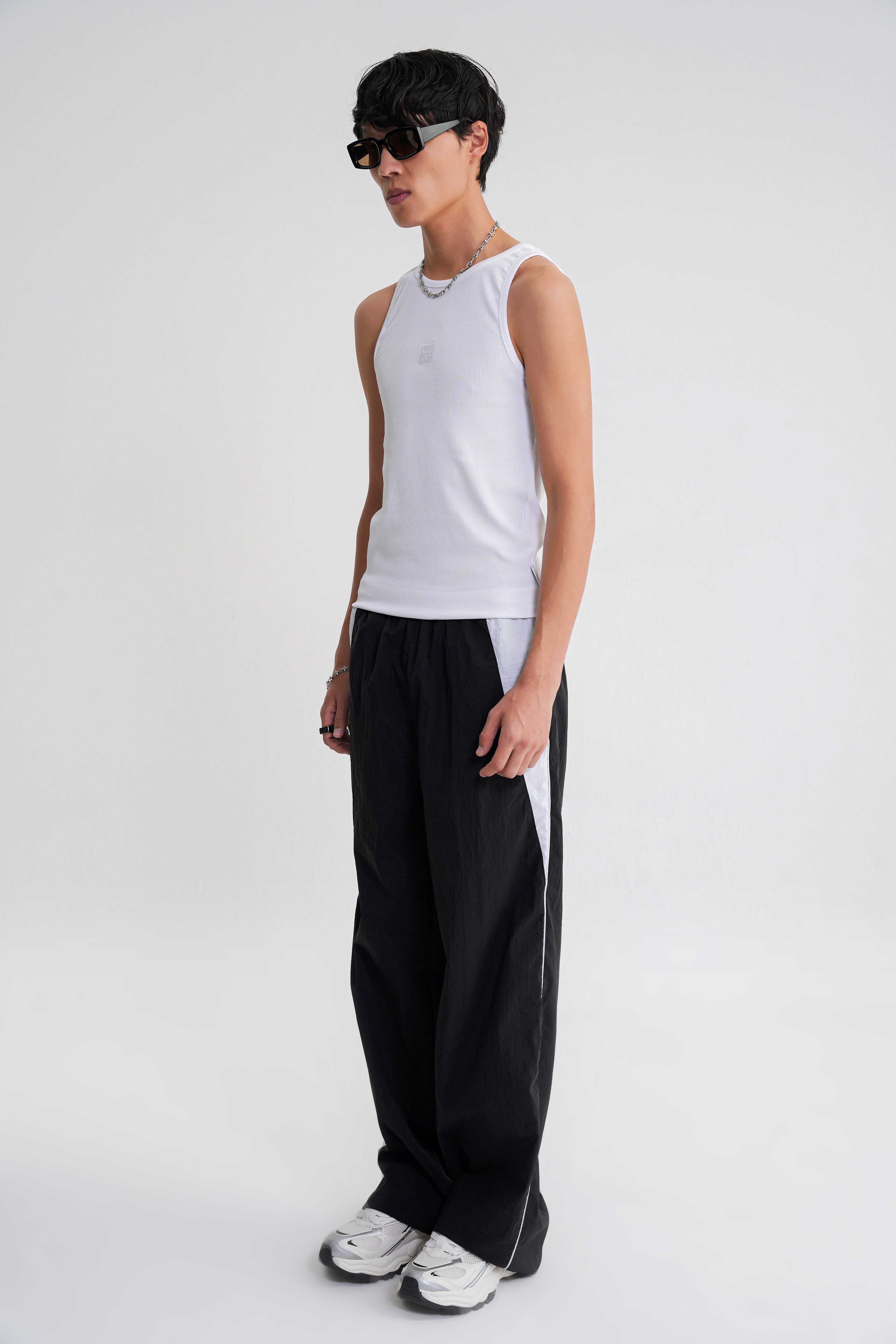 Eric  Rib  Tanktop  White