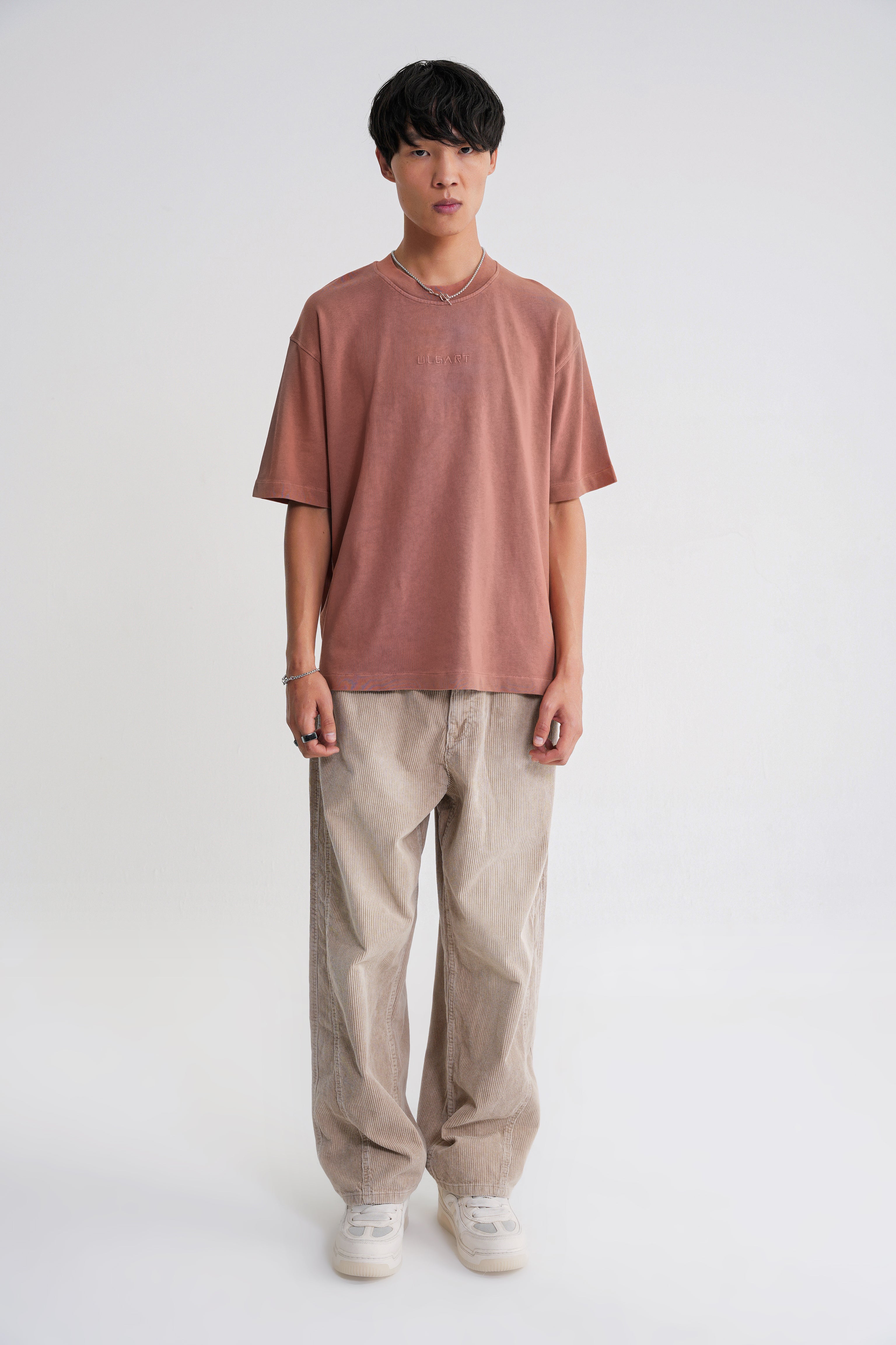 Acid Wash  Unisex T-shirt Terracotta