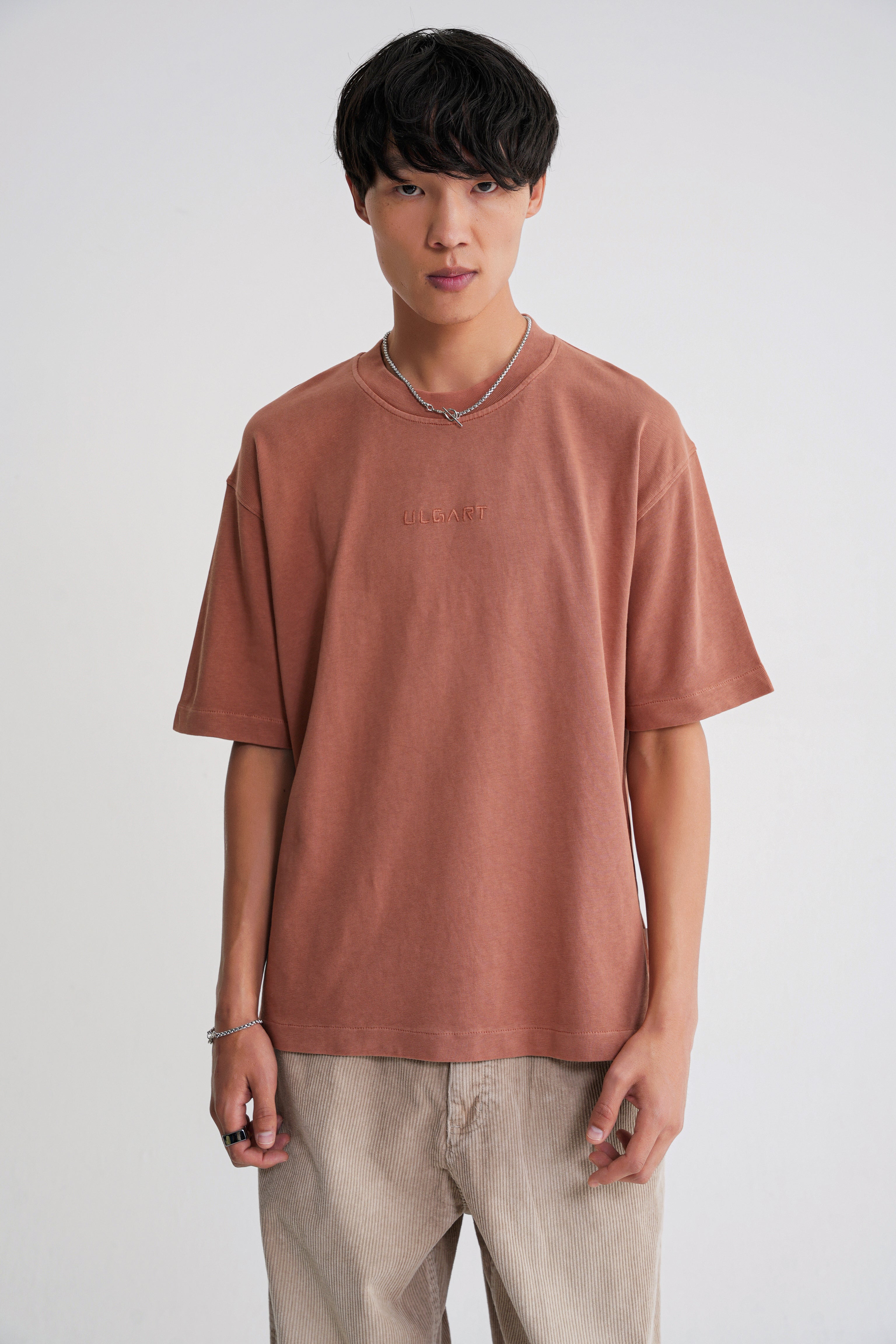 Acid Wash  Unisex T-shirt Terracotta
