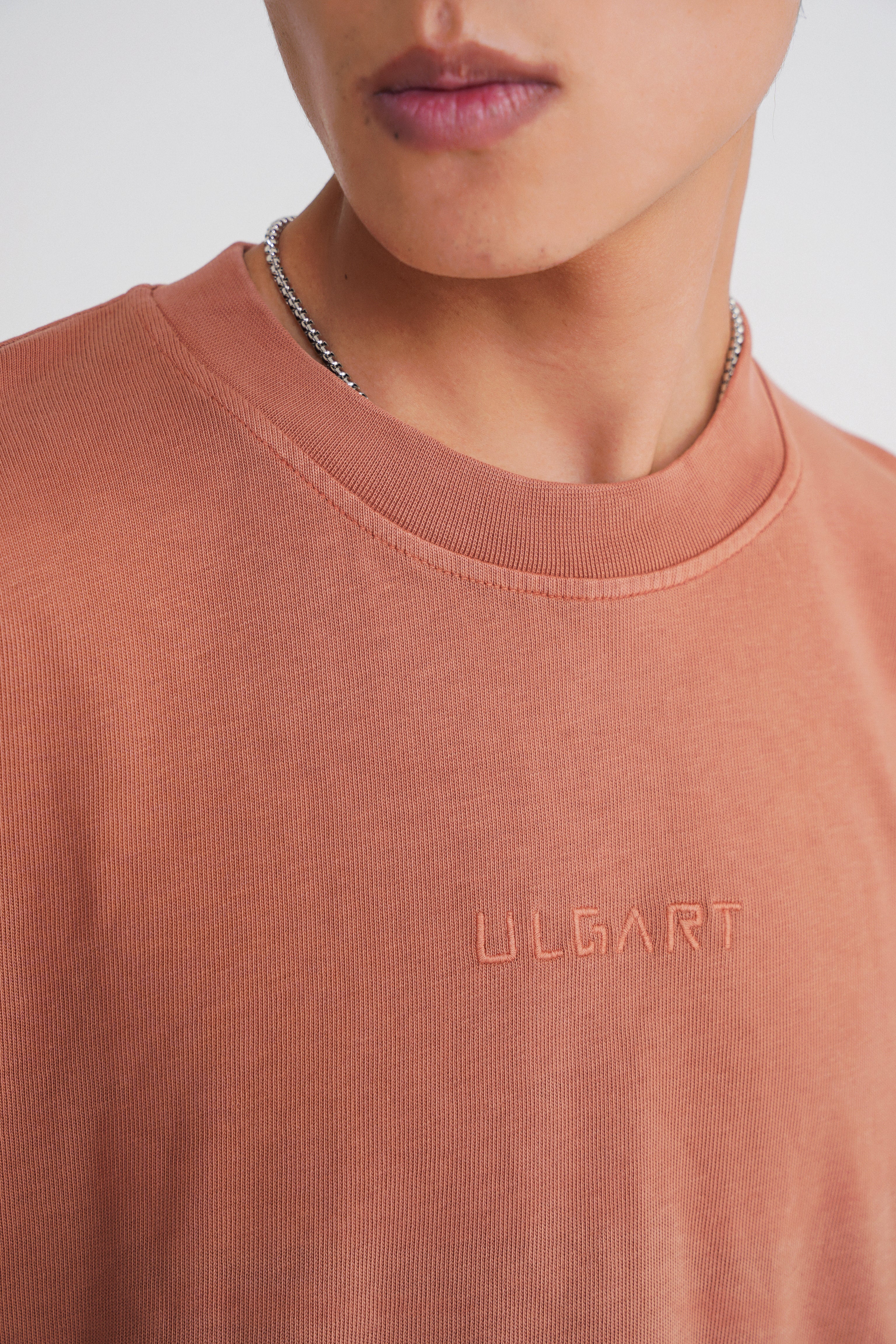 Acid Wash  Unisex T-shirt Terracotta