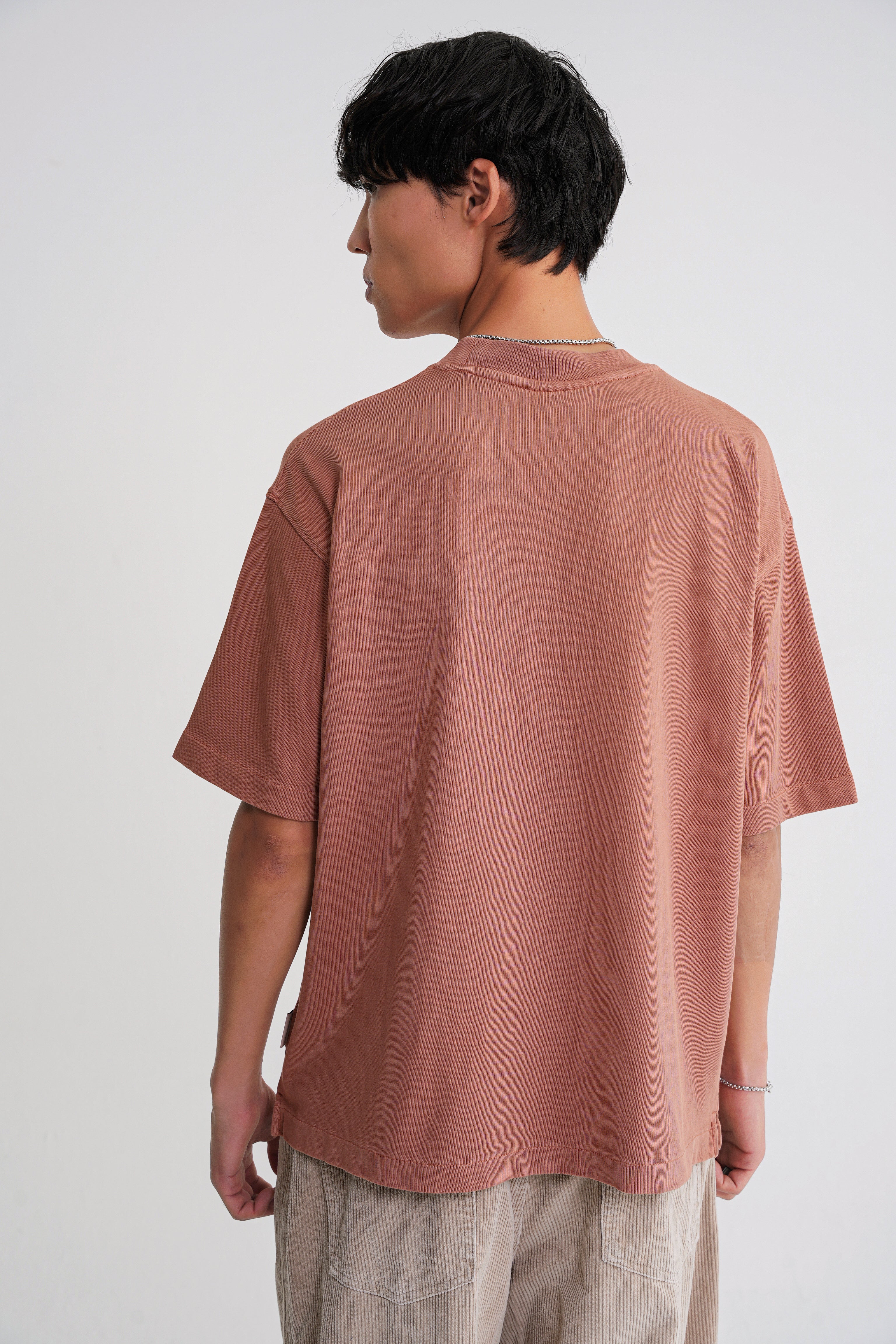 Acid Wash  Unisex T-shirt Terracotta