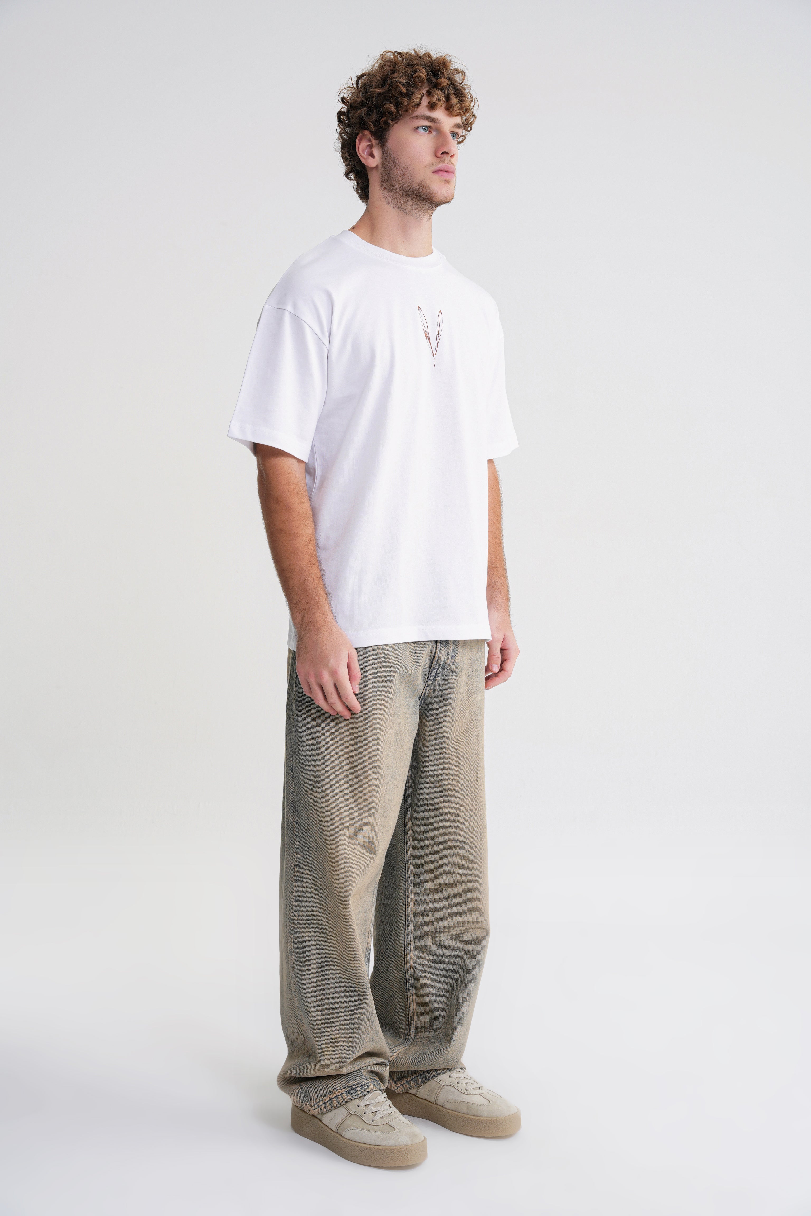 Puff Print Flowers T-shirt