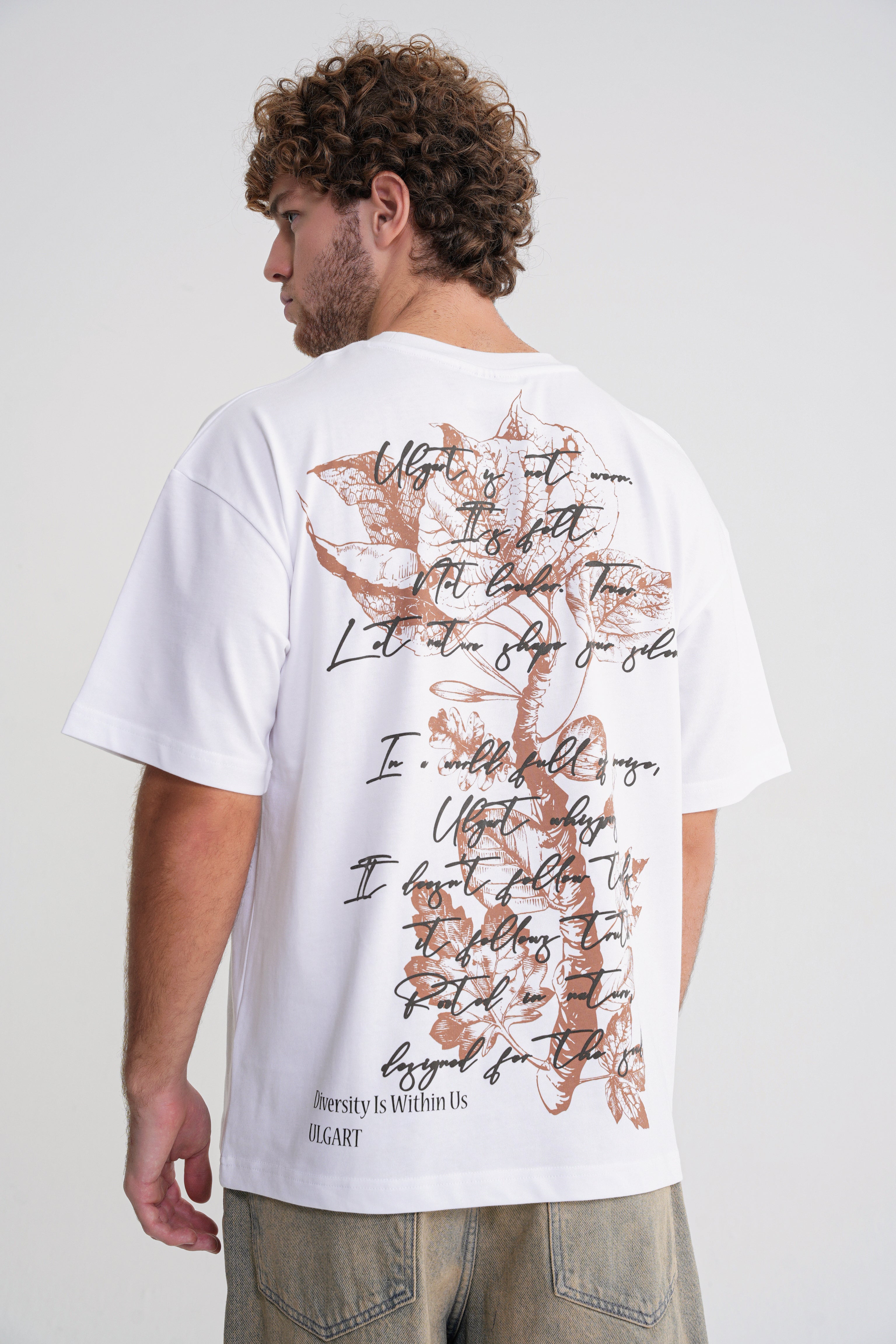 Puff Print Flowers T-shirt