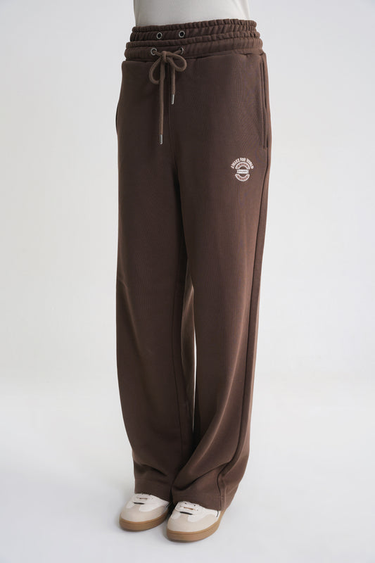 Brian Double Belt Jogger Brown