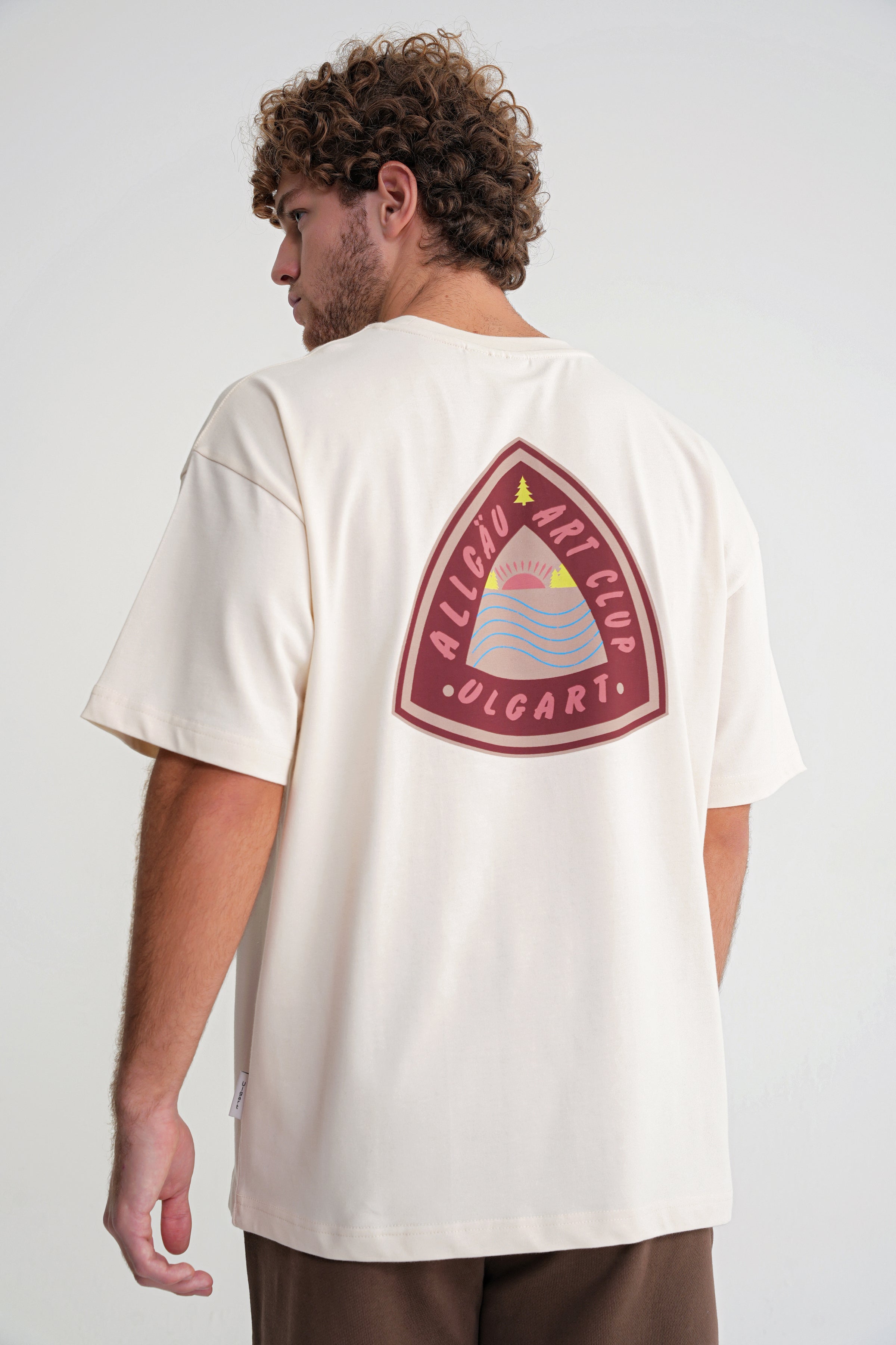 Vicky  Oversize  T-shirt Antik White