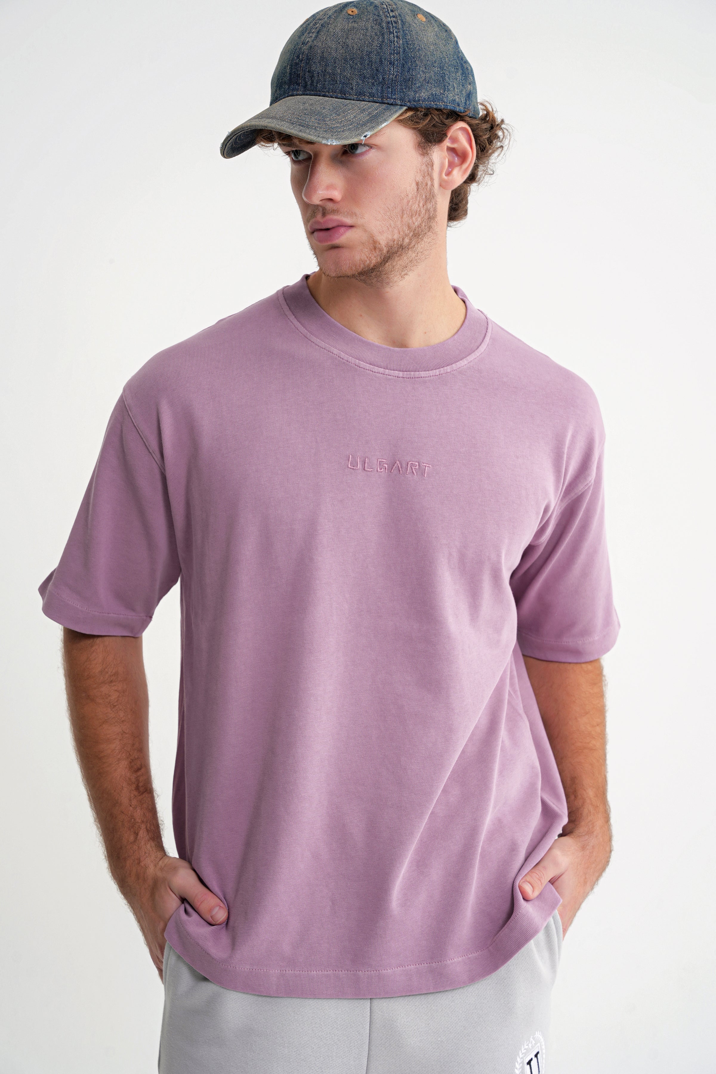Acid Wash  Unisex T-shirt Purple