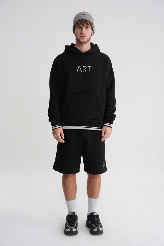 Austen  ART Oversize  Hooddie  Black