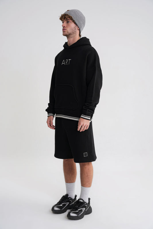 Austen  ART Oversize  Hooddie  Black