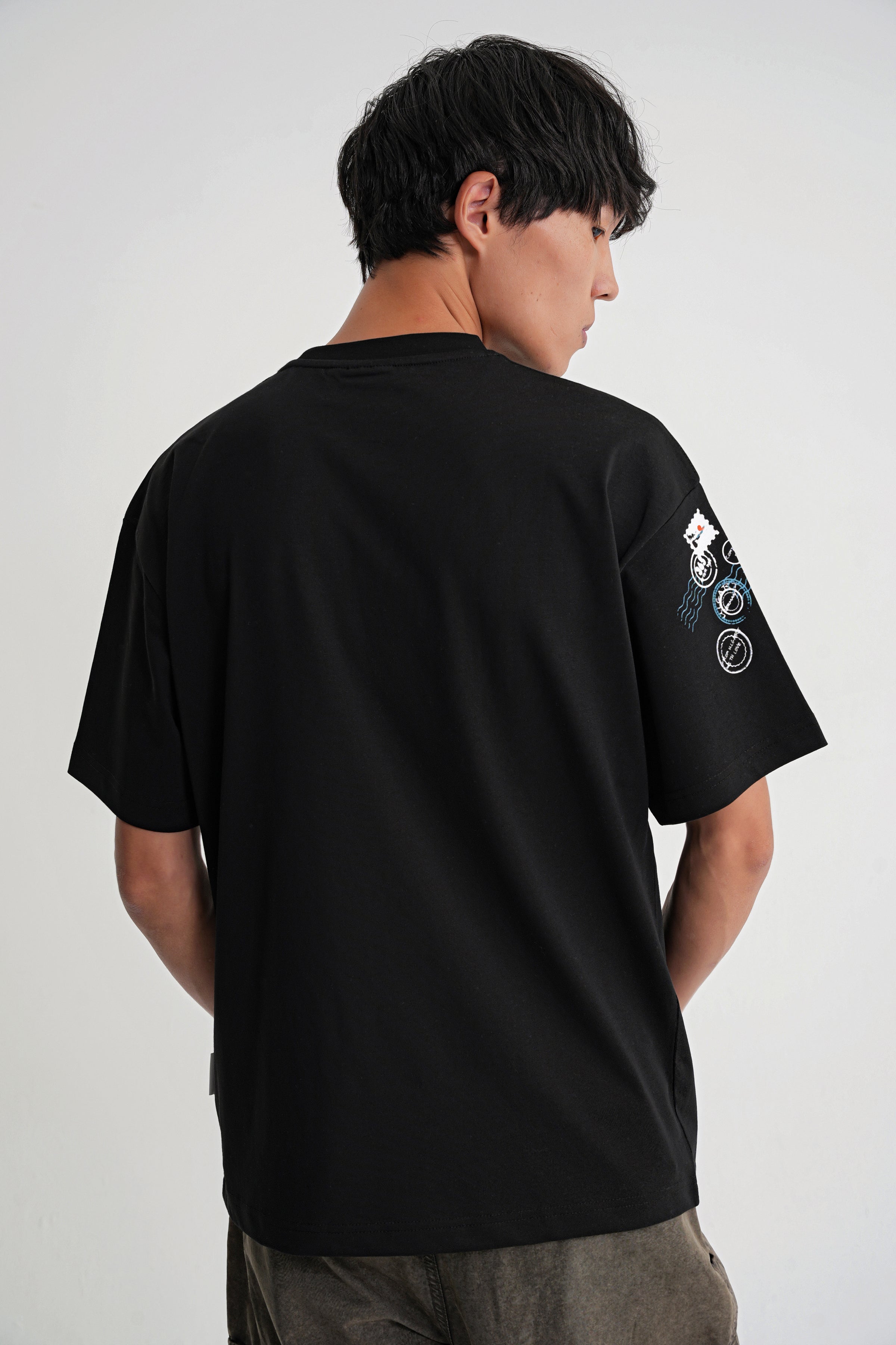 Oxygen Oversize  T-shirt Black