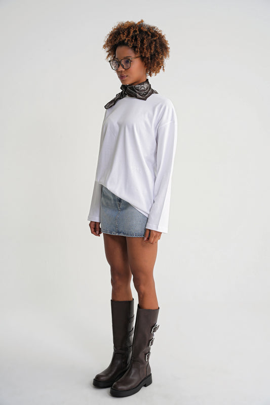 Teo Womne Oversize Long Sleeve