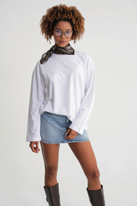 Teo Womne Oversize Long Sleeve